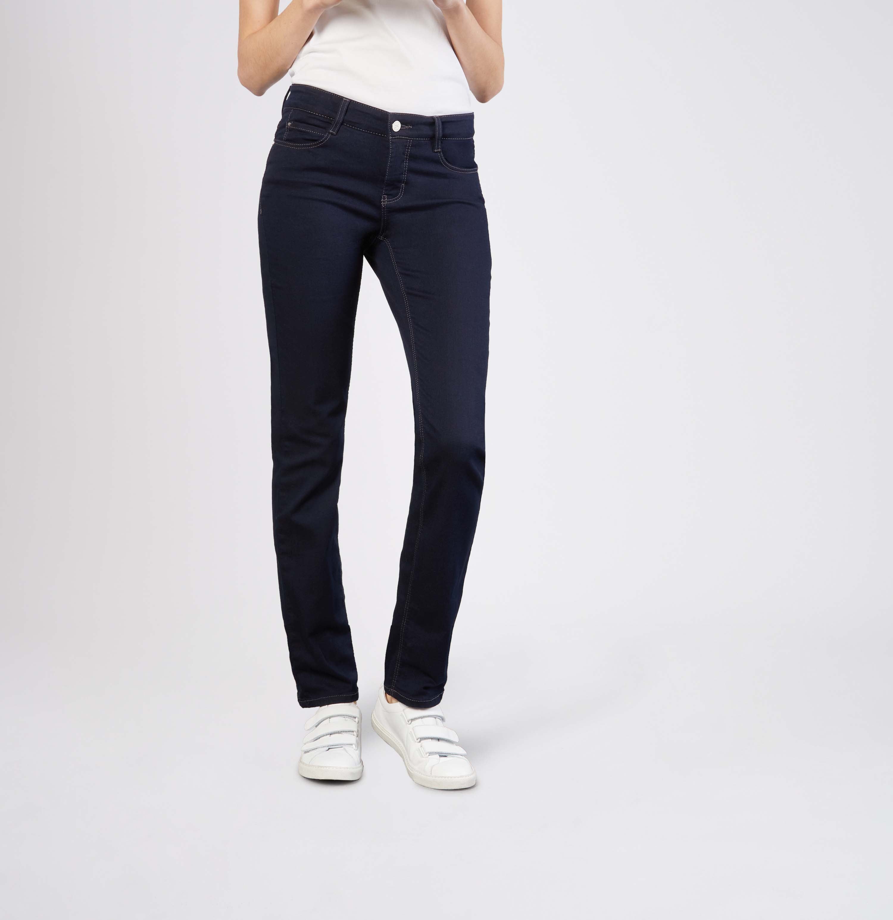 Mac Damen Jeans Dark Rinsewash