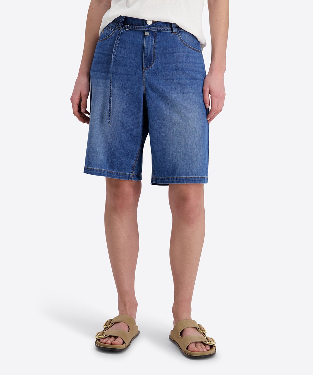 Timezone Damen Shorts Mid Blue