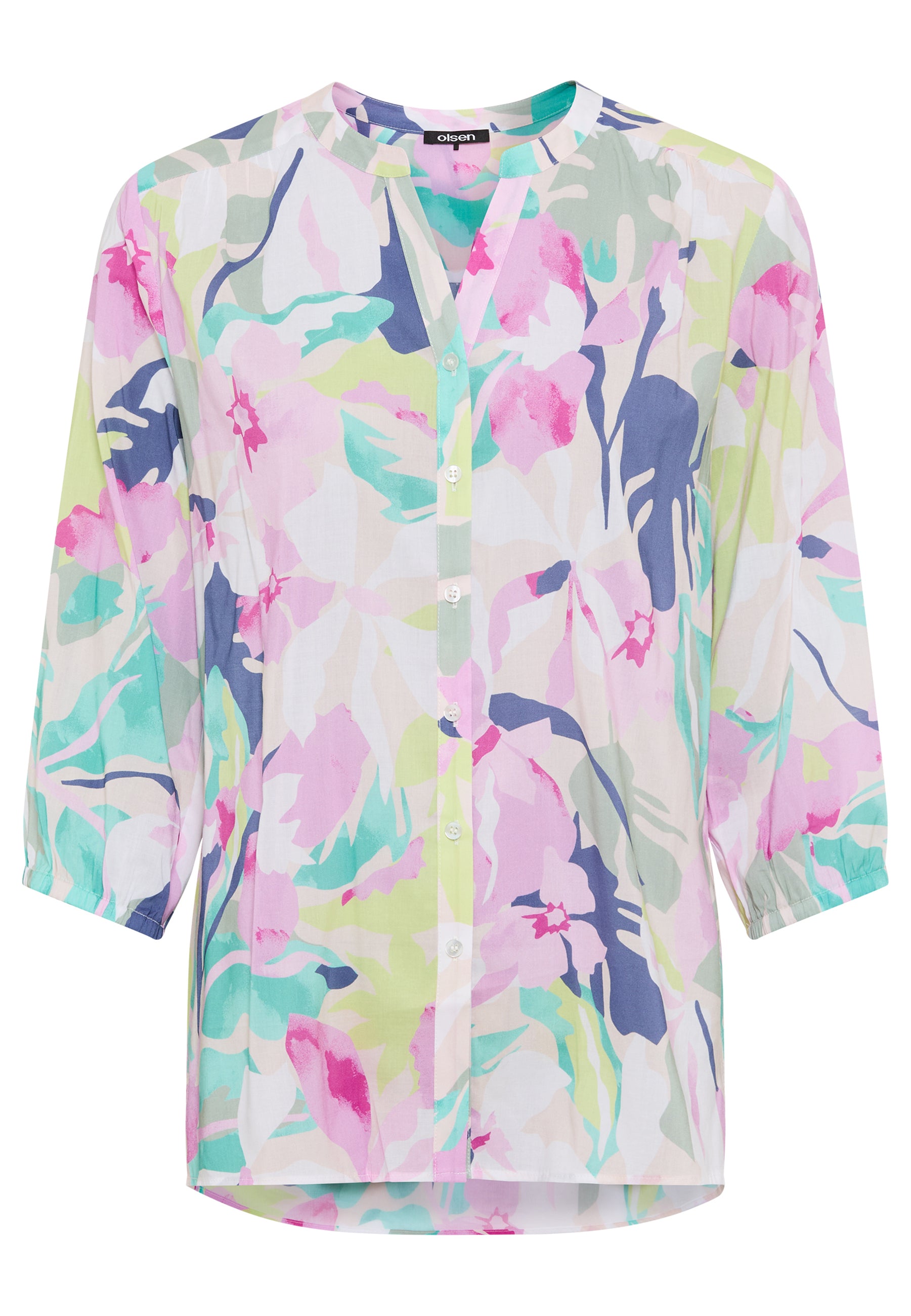 Olsen Damen Blusen Pool Blue