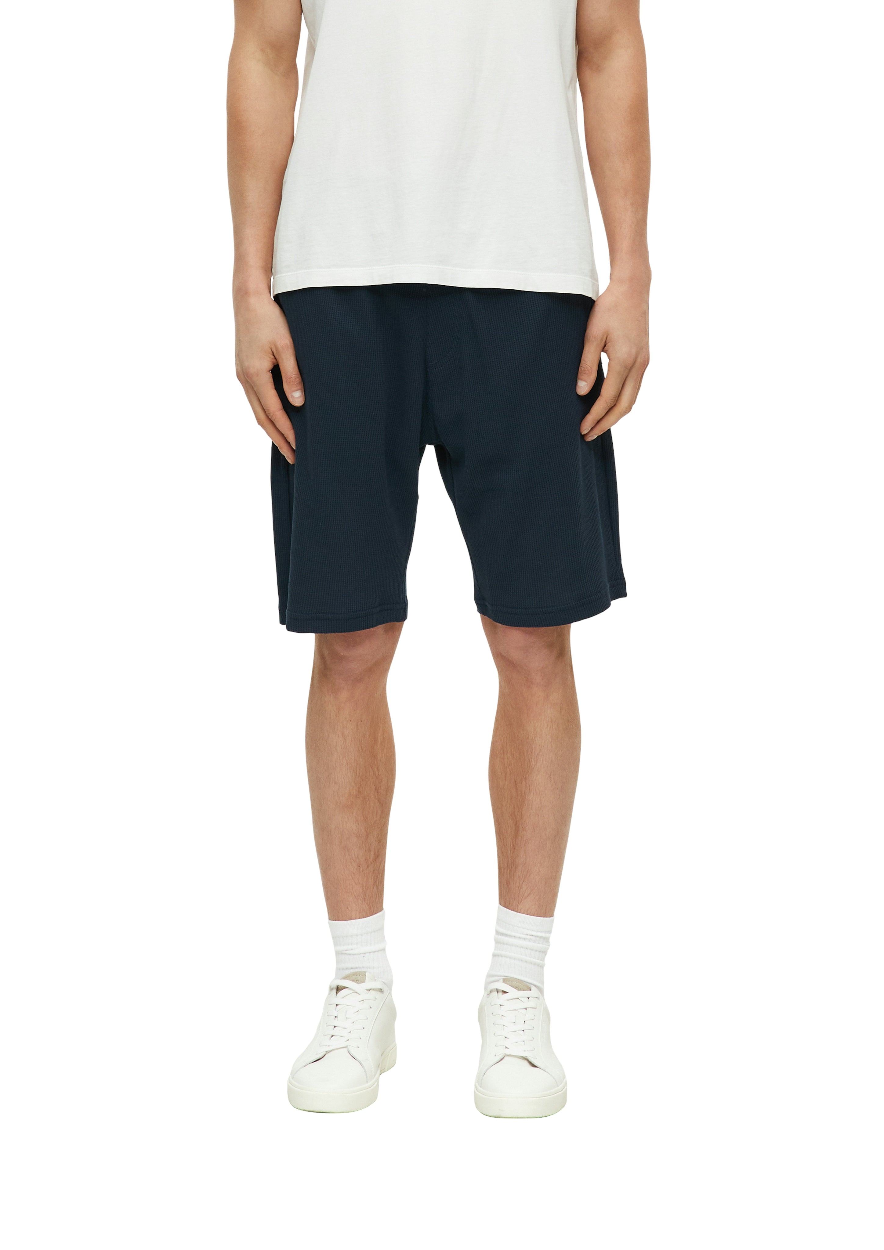 S. Oliver red Herren Shorts Blue