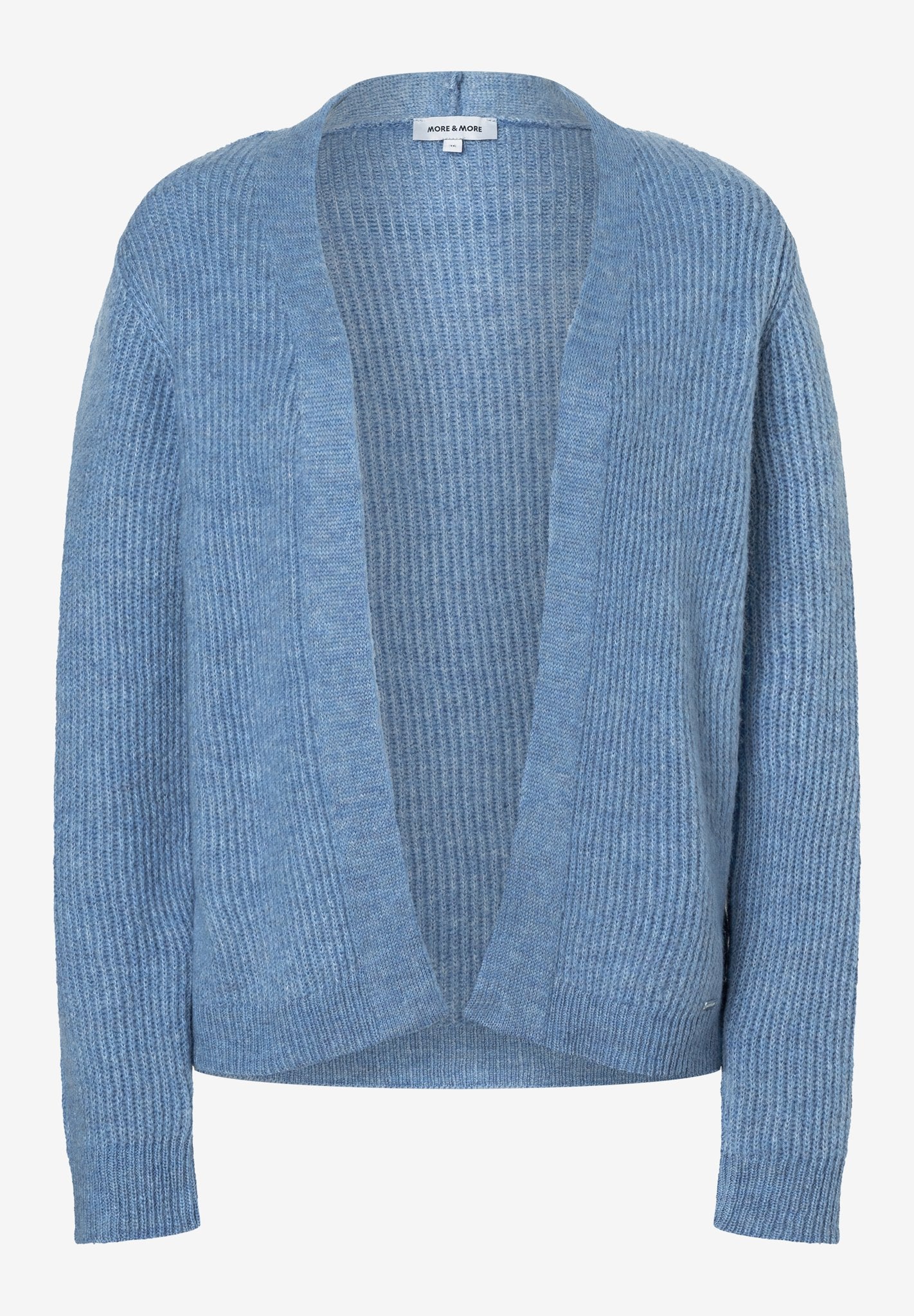More & More Damen Strickjacken Autumn Blu