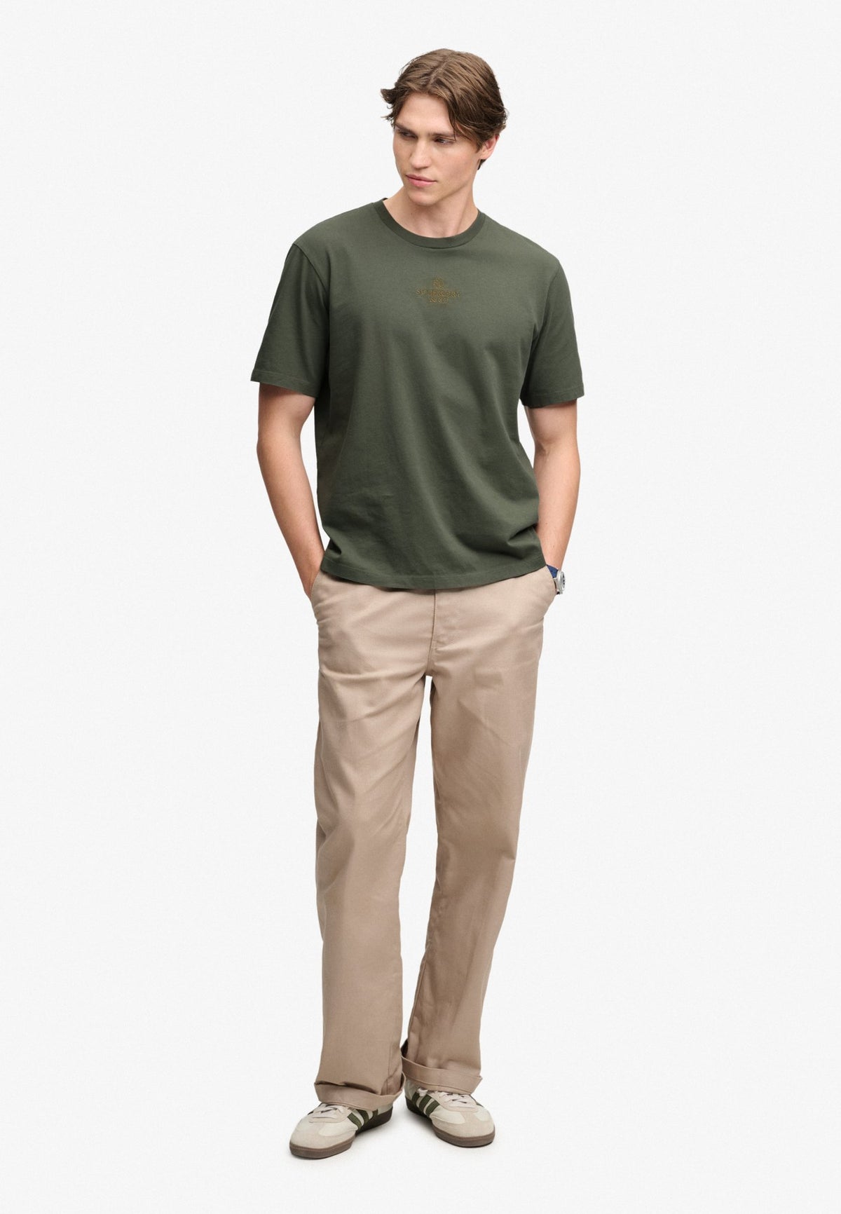 Superdry Herren Sweatshirts Th Beetle Gree