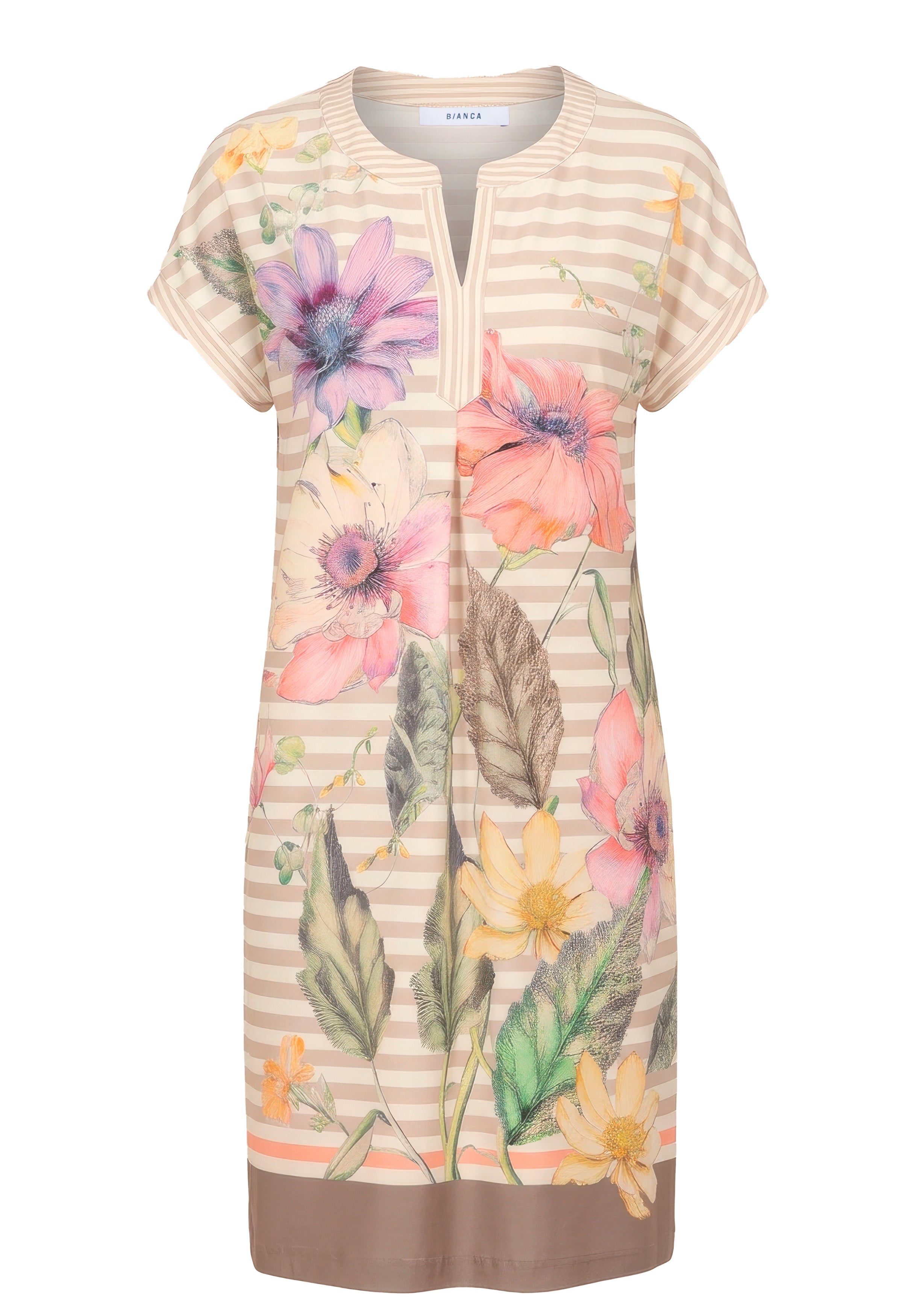 Bianca Damen Kleider Yellow Mix