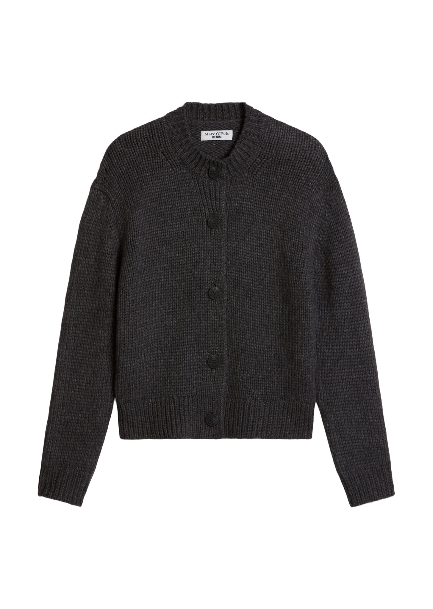 Marc O`Polo denim Damen Strickjacken Dark Grey Melan