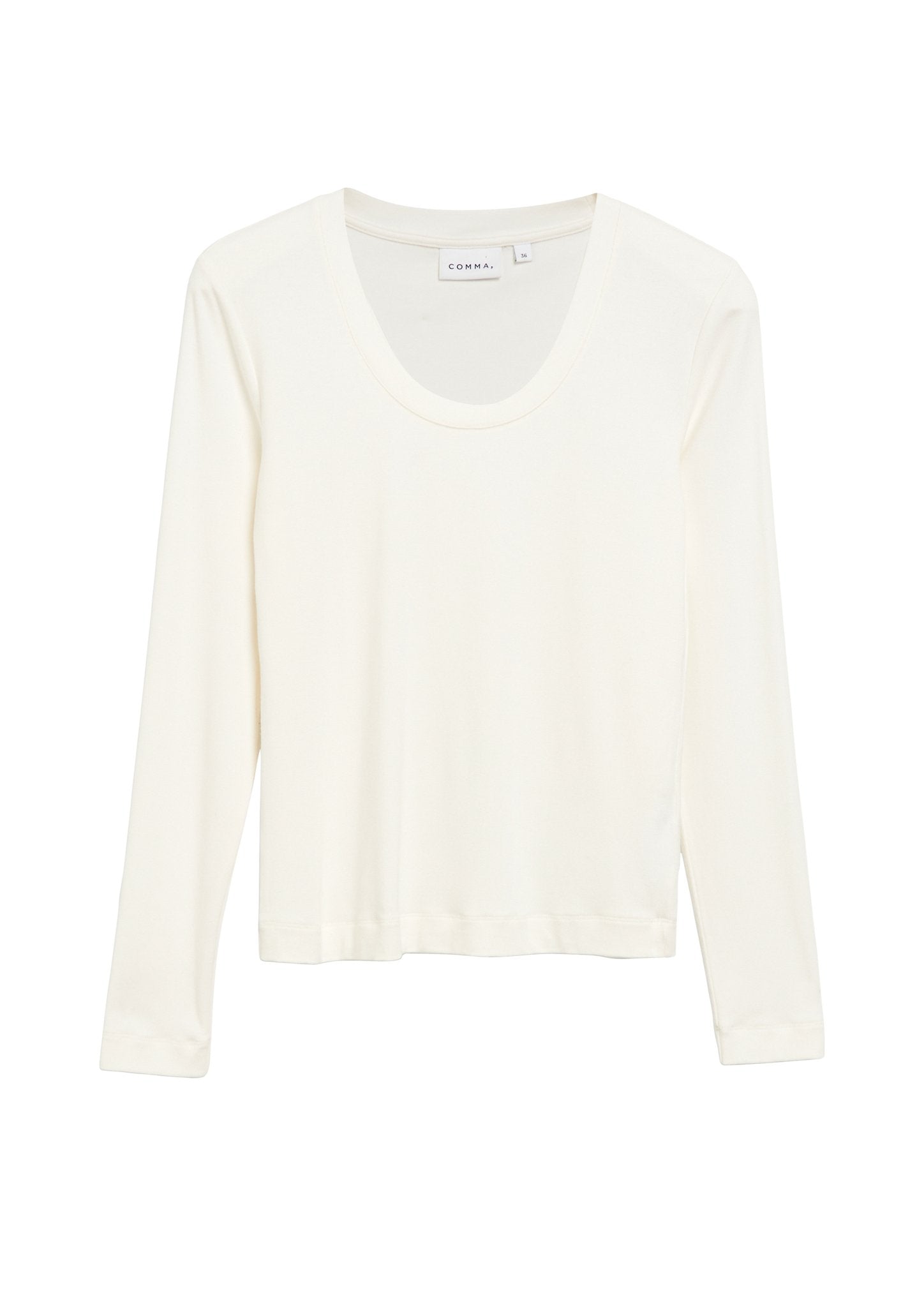 Comma Damen T-Shirts White