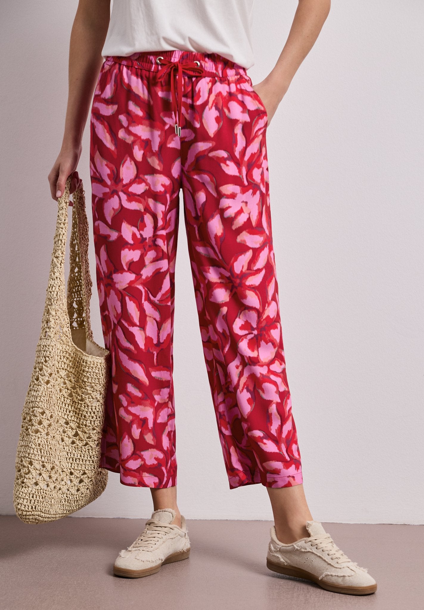 Street One Damen Hosen Salsa Red