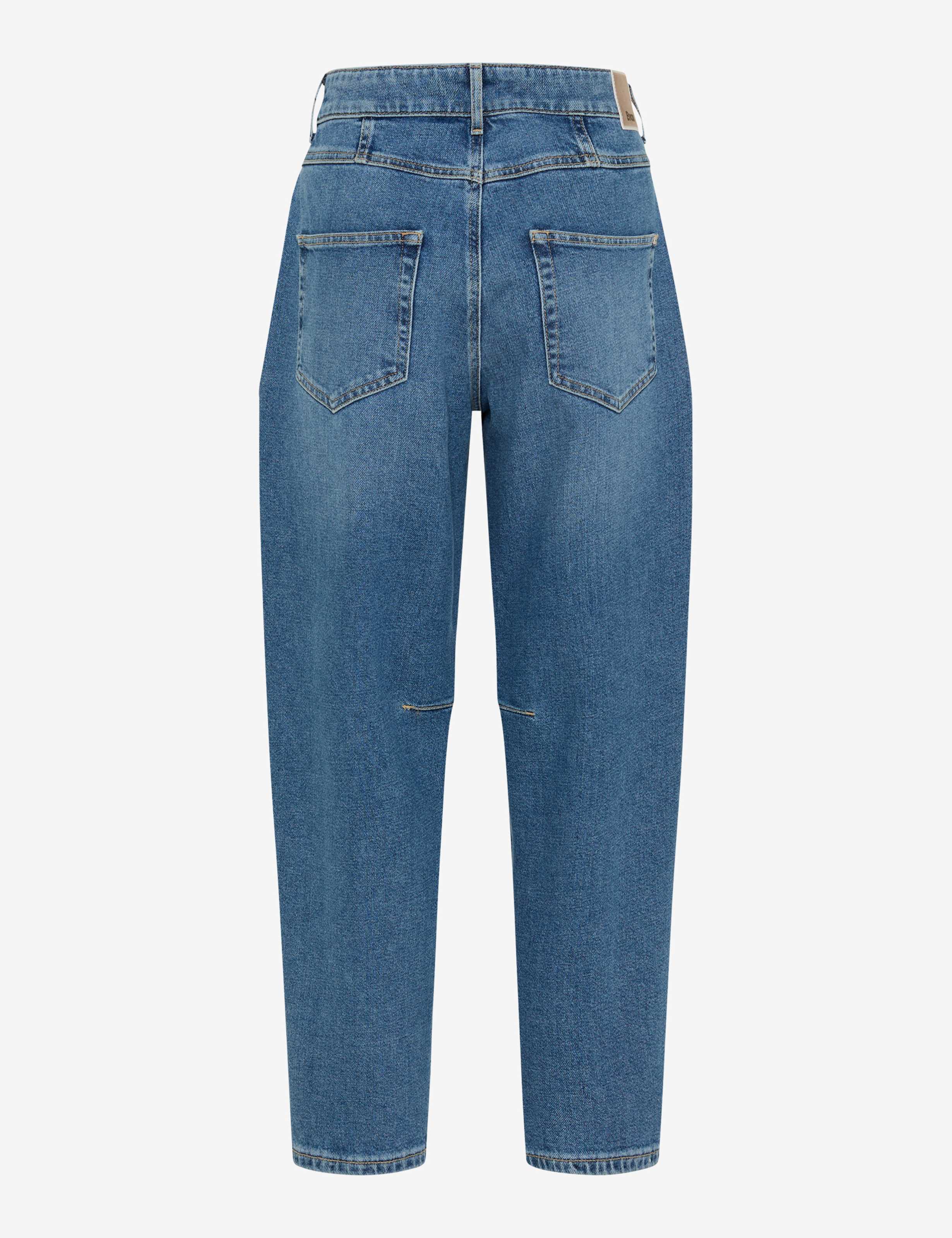 Brax Damen Jeans Used Light Blue