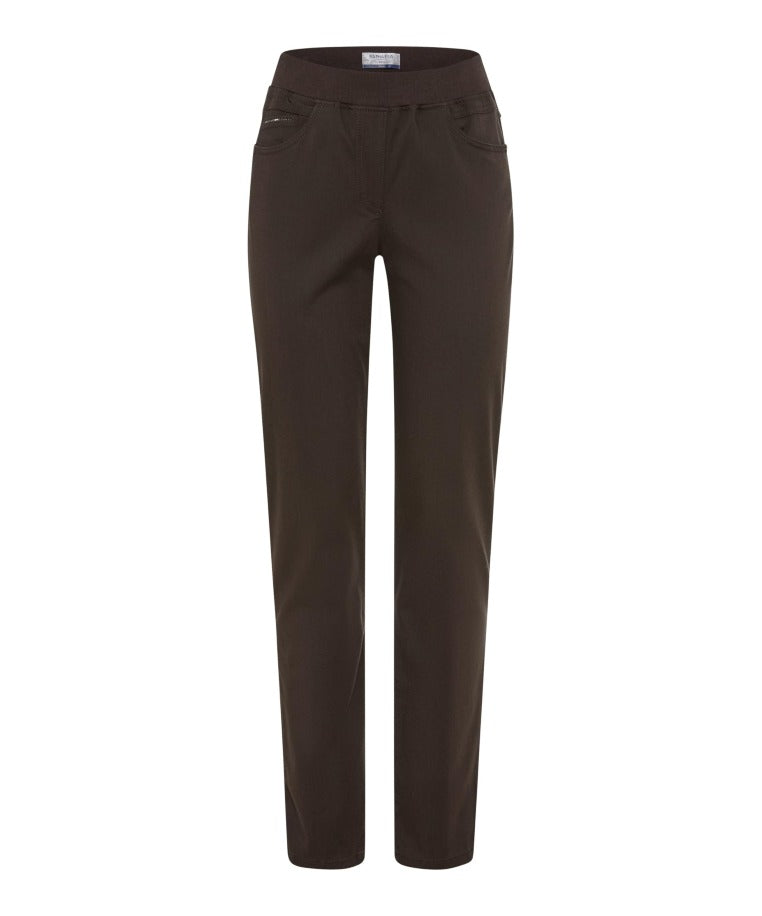 Raphaela by Brax Damen Hosen Marrone
