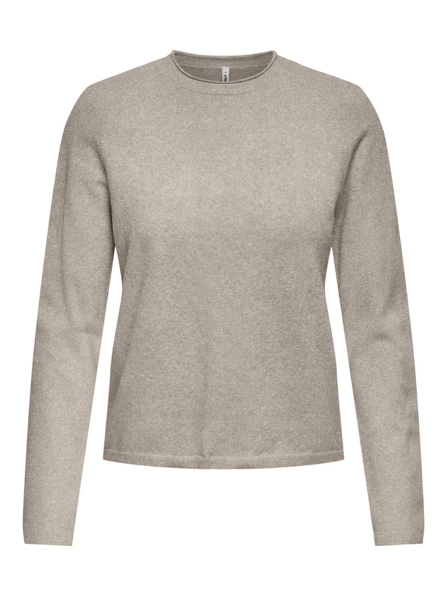 Only Carmakoma Damen Pullover Beige/Melange