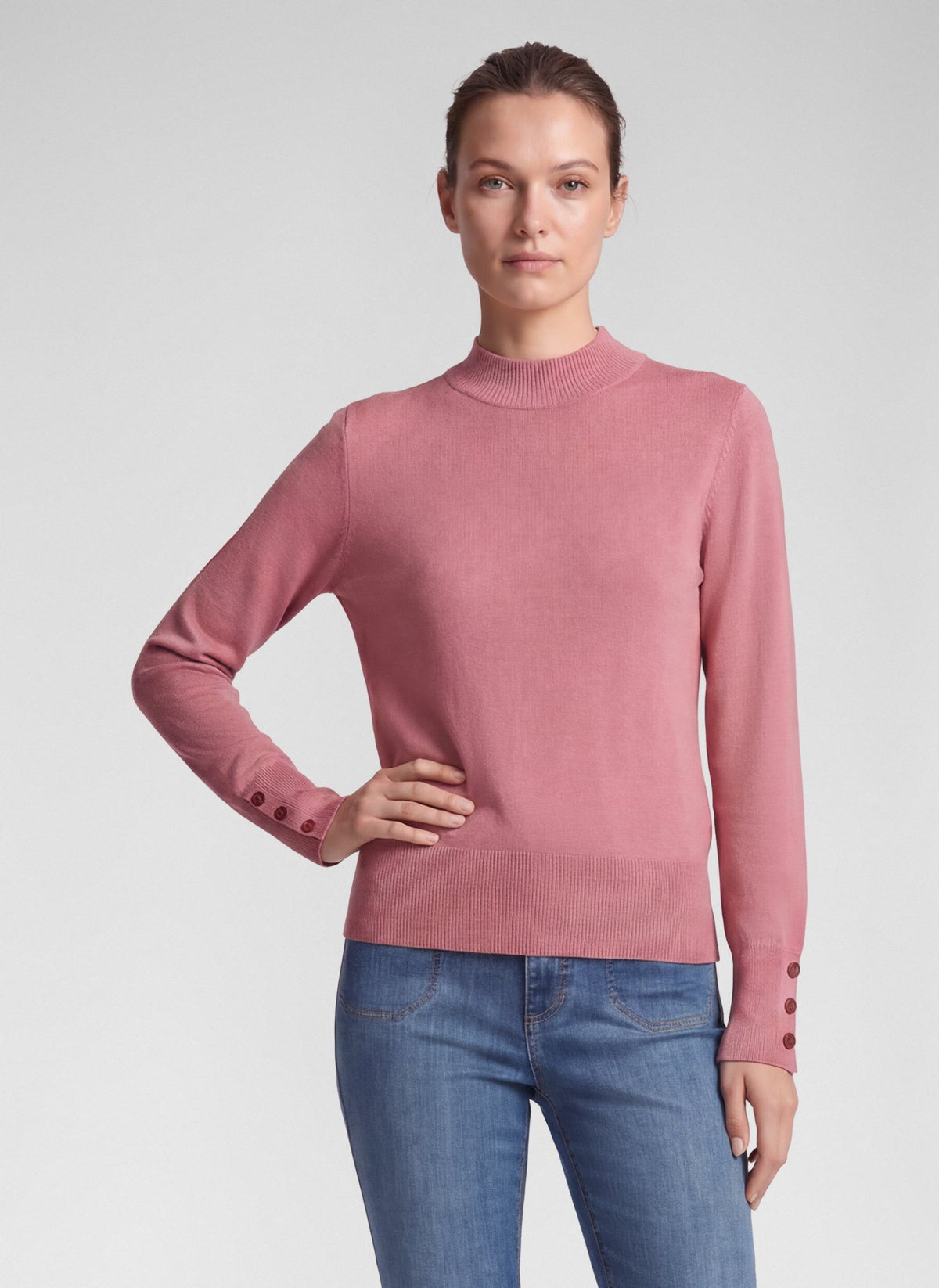 Rabe Damen Pullover Malve