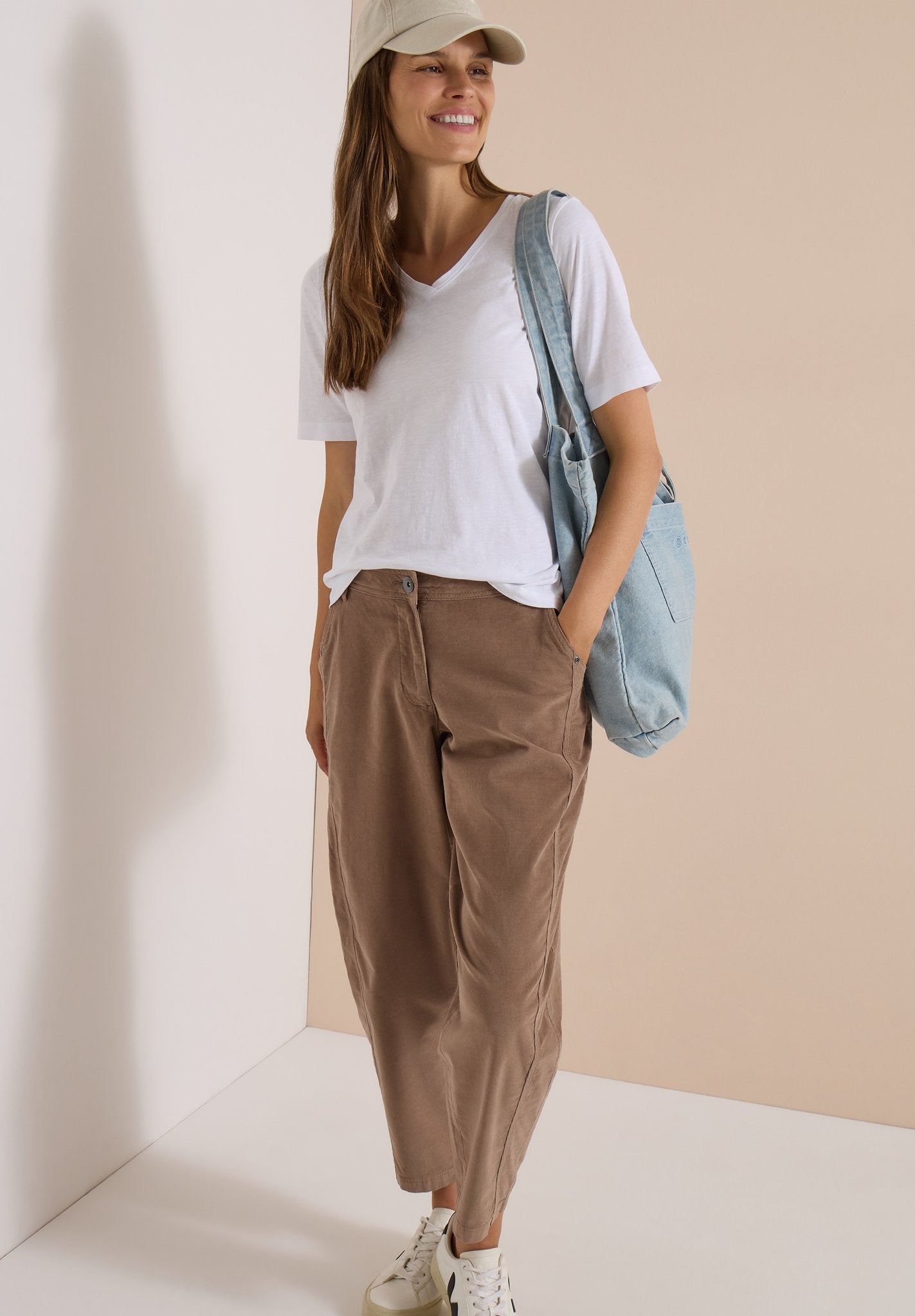 Cecil Damen Hosen Earthy Ta