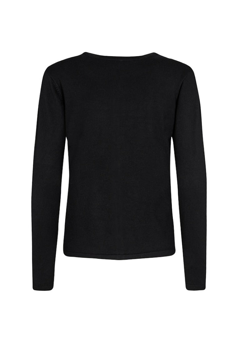 Soya Concept Damen Strickjacken Black