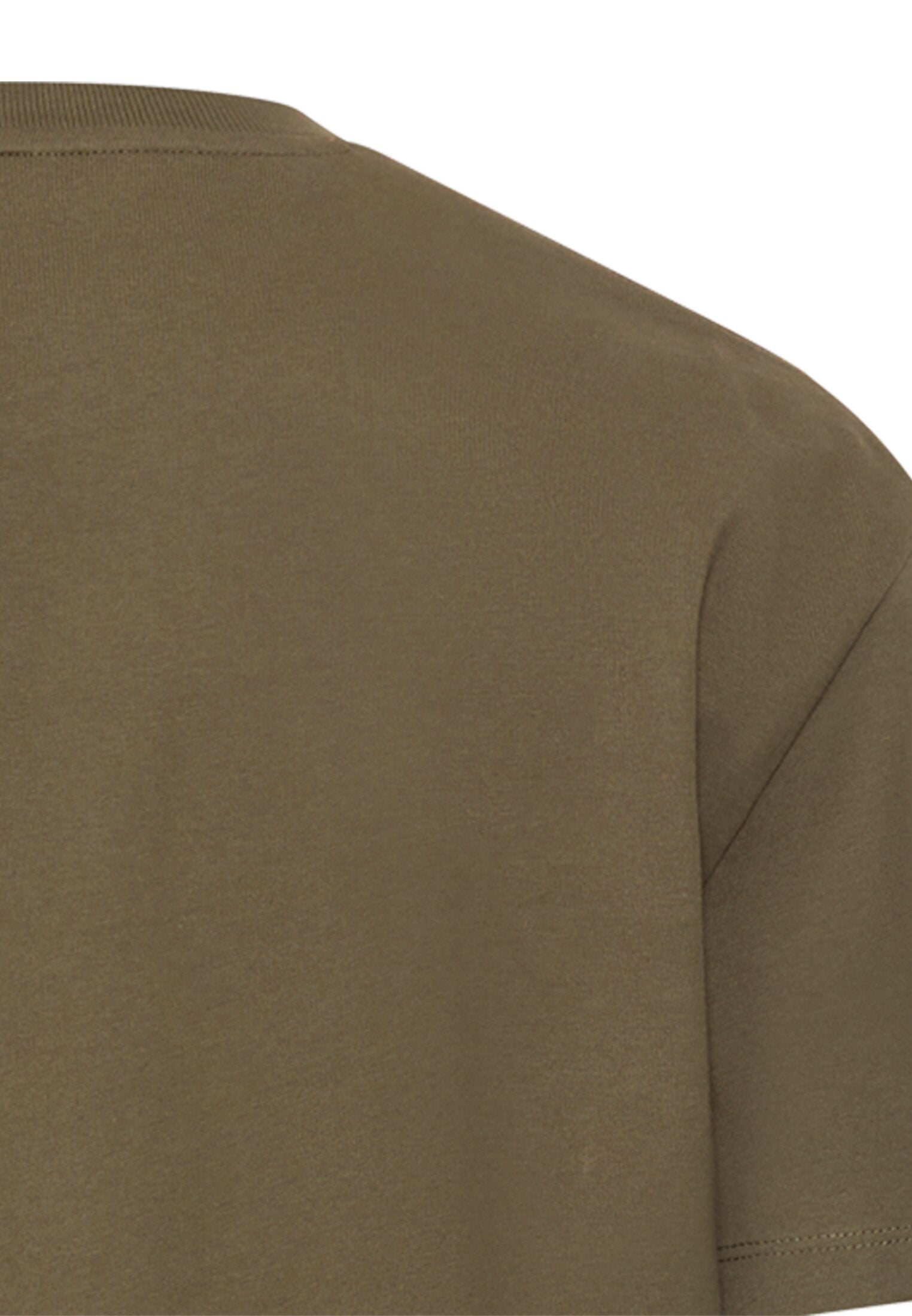 Camel active Herren T-Shirts kurz Deep Olive