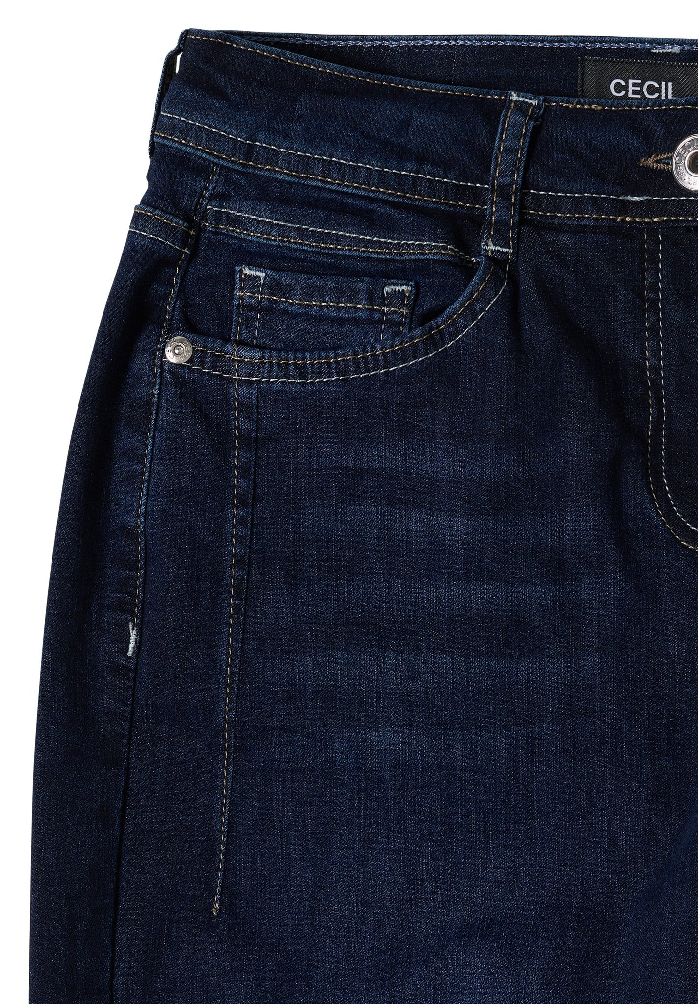 Cecil Damen Hosen Dark Blue