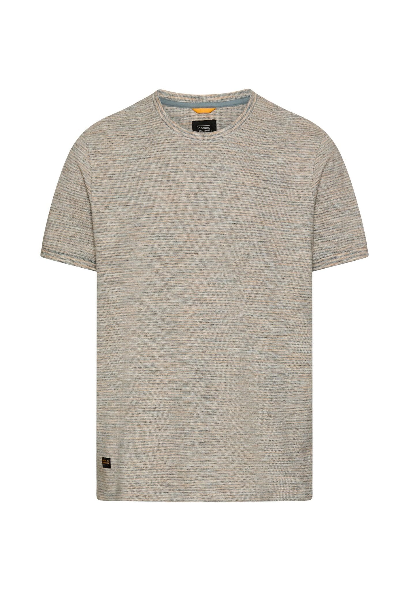 Camel active Herren T-Shirts kurz Aqua Blue