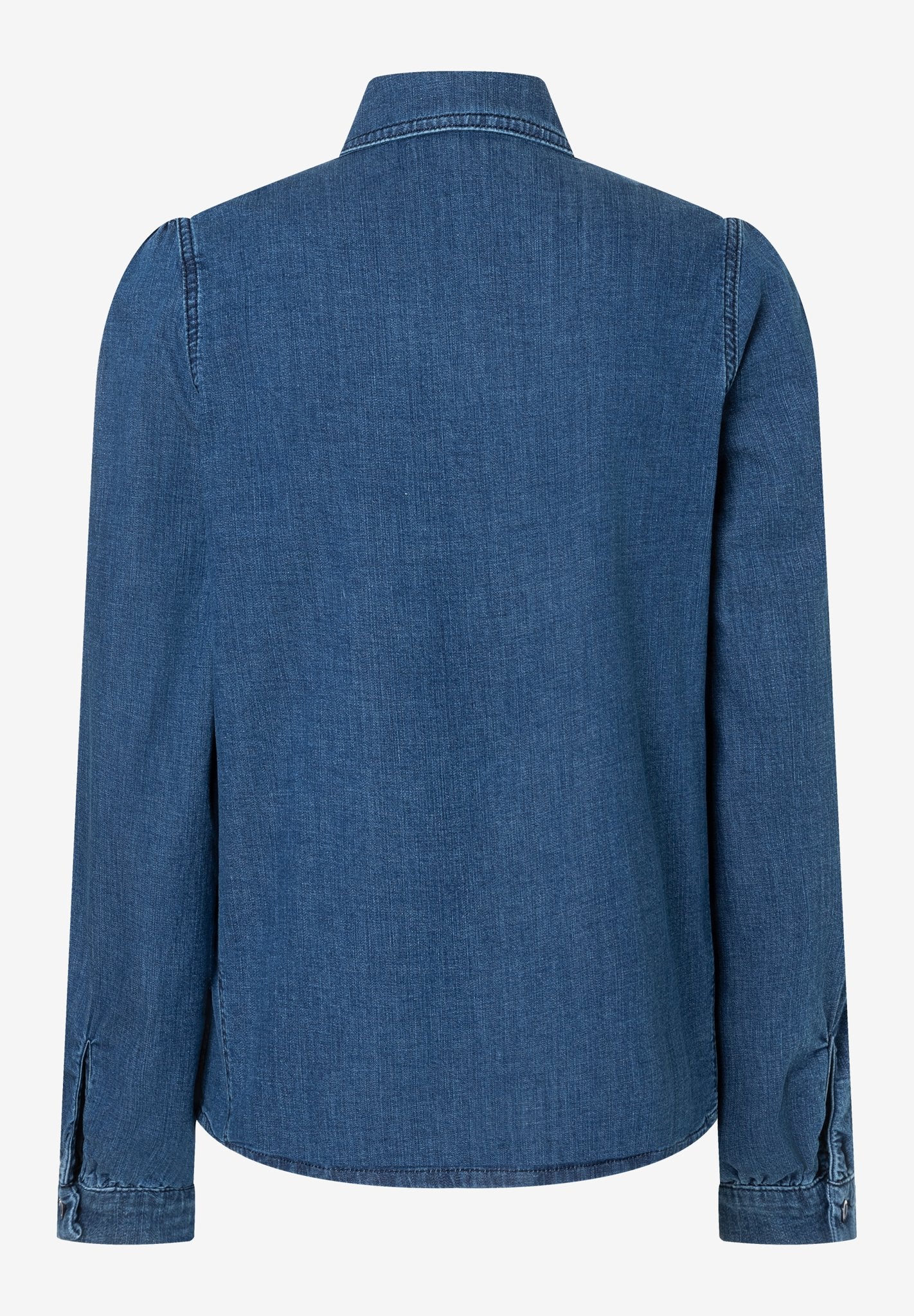 More & More Damen Blusen Middle Blu