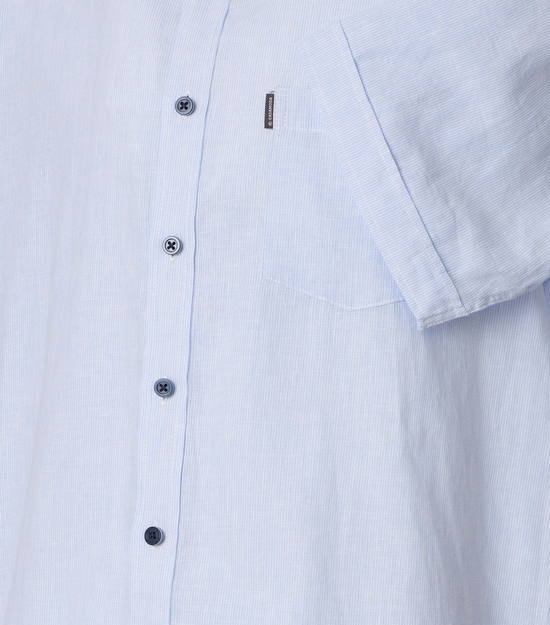 Casa Moda Herren Hemden kurz Blau