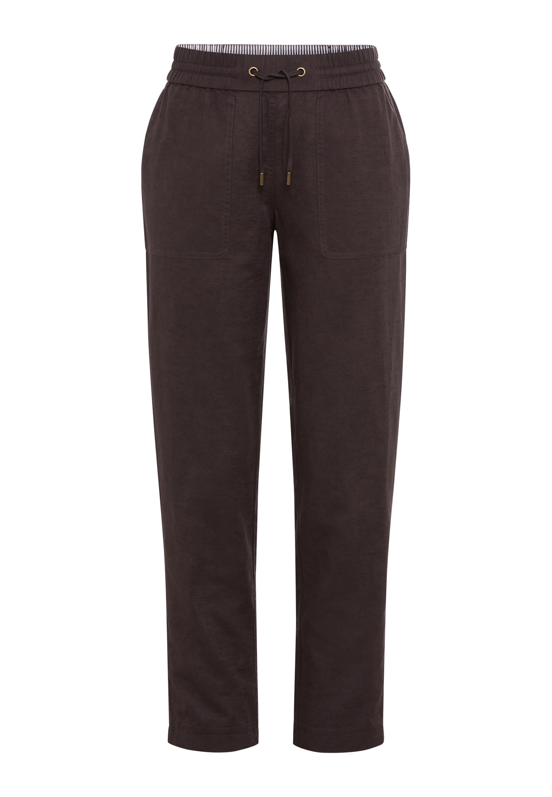 Olsen Damen Hosen Dark Brow