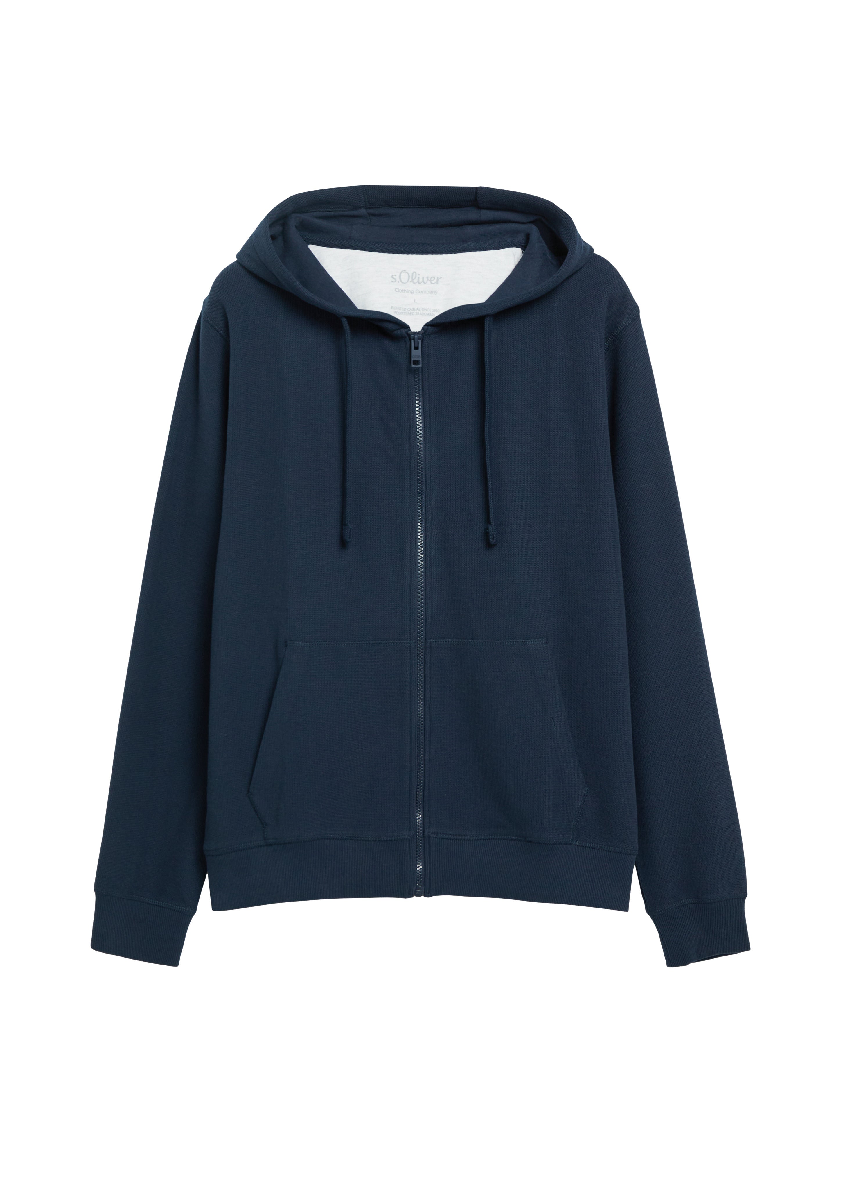 S. Oliver red Herren Sweatjacken Blue