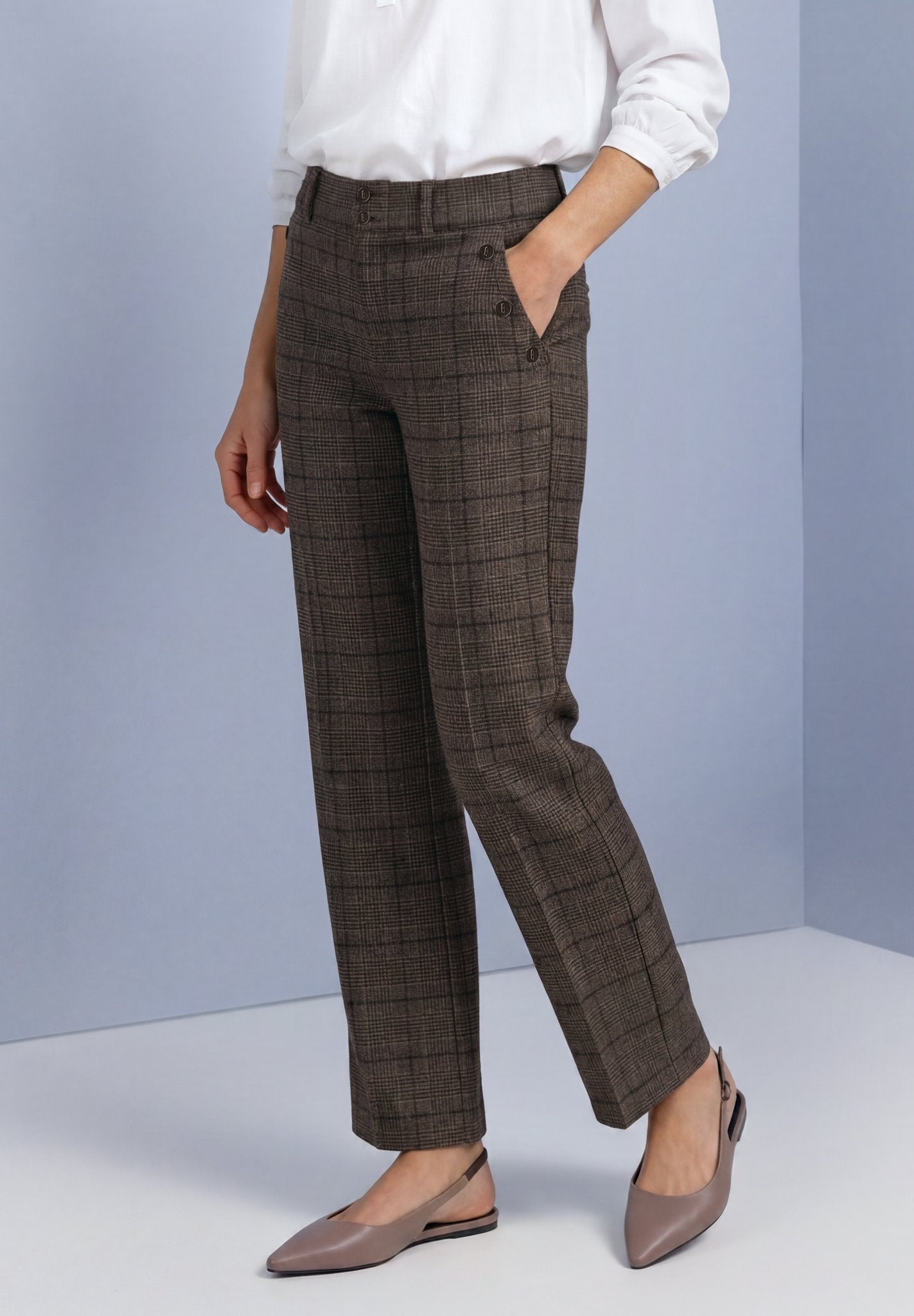 Street One Damen Hosen Darkest B