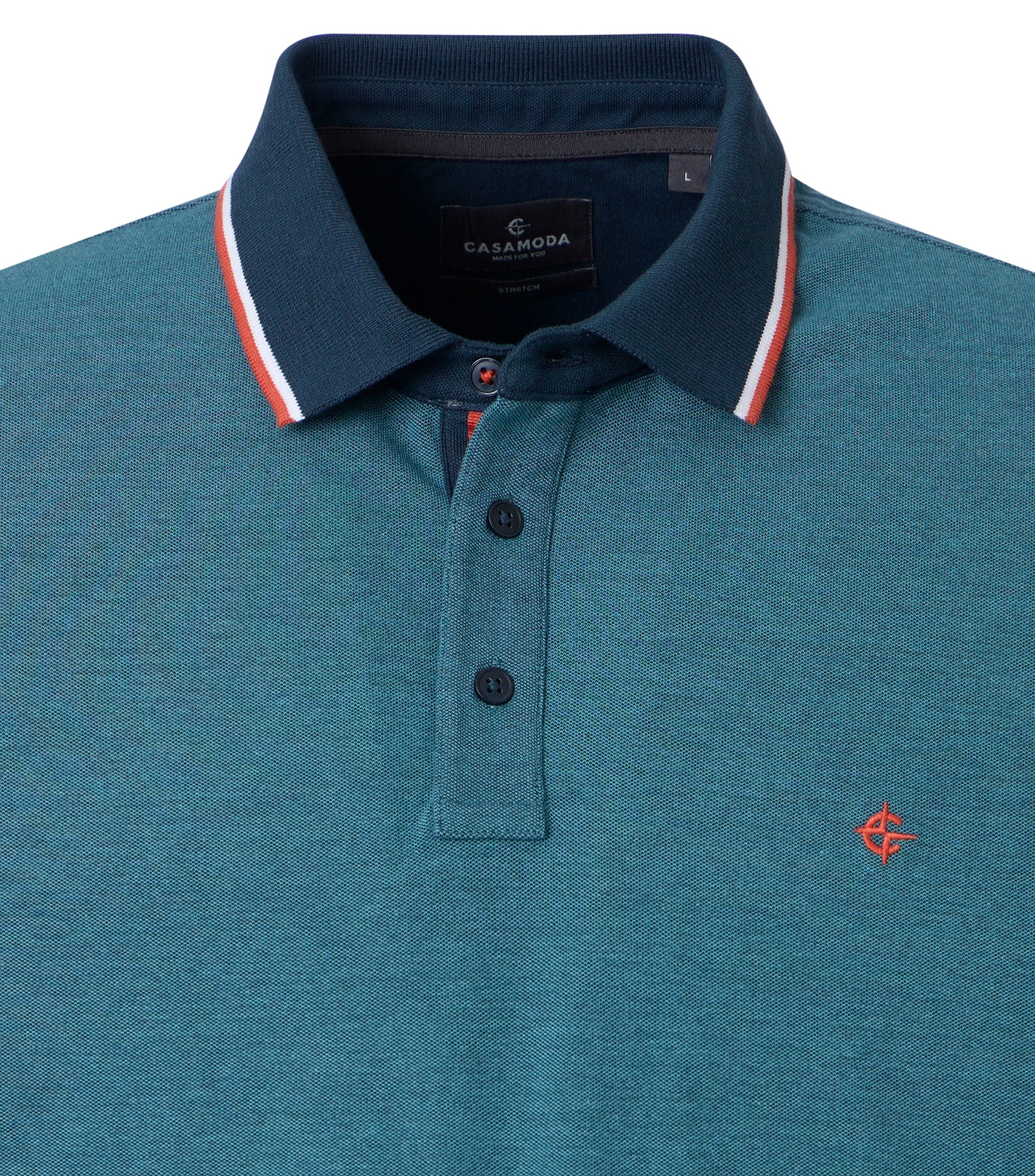 Casa Moda Herren Polo-Shirts Tuerkis