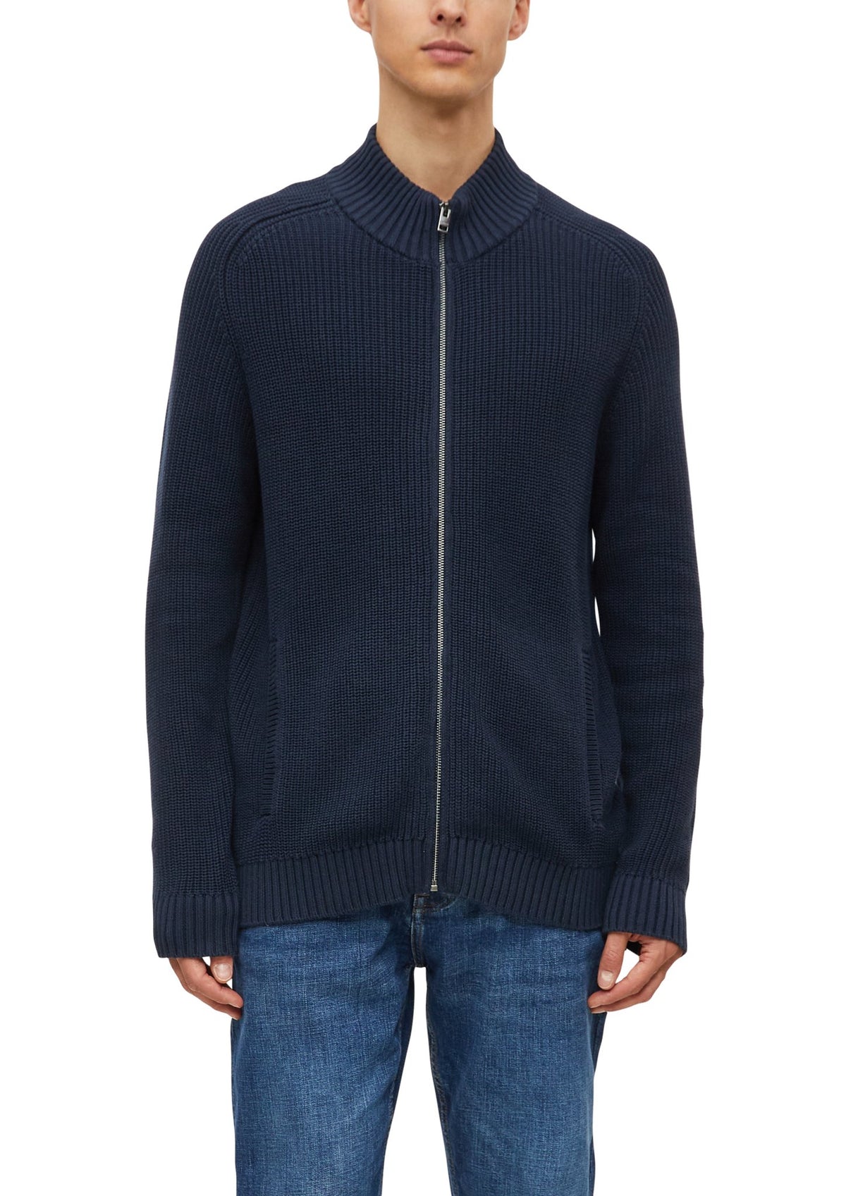 S. Oliver red Herren Strickjacken Blue