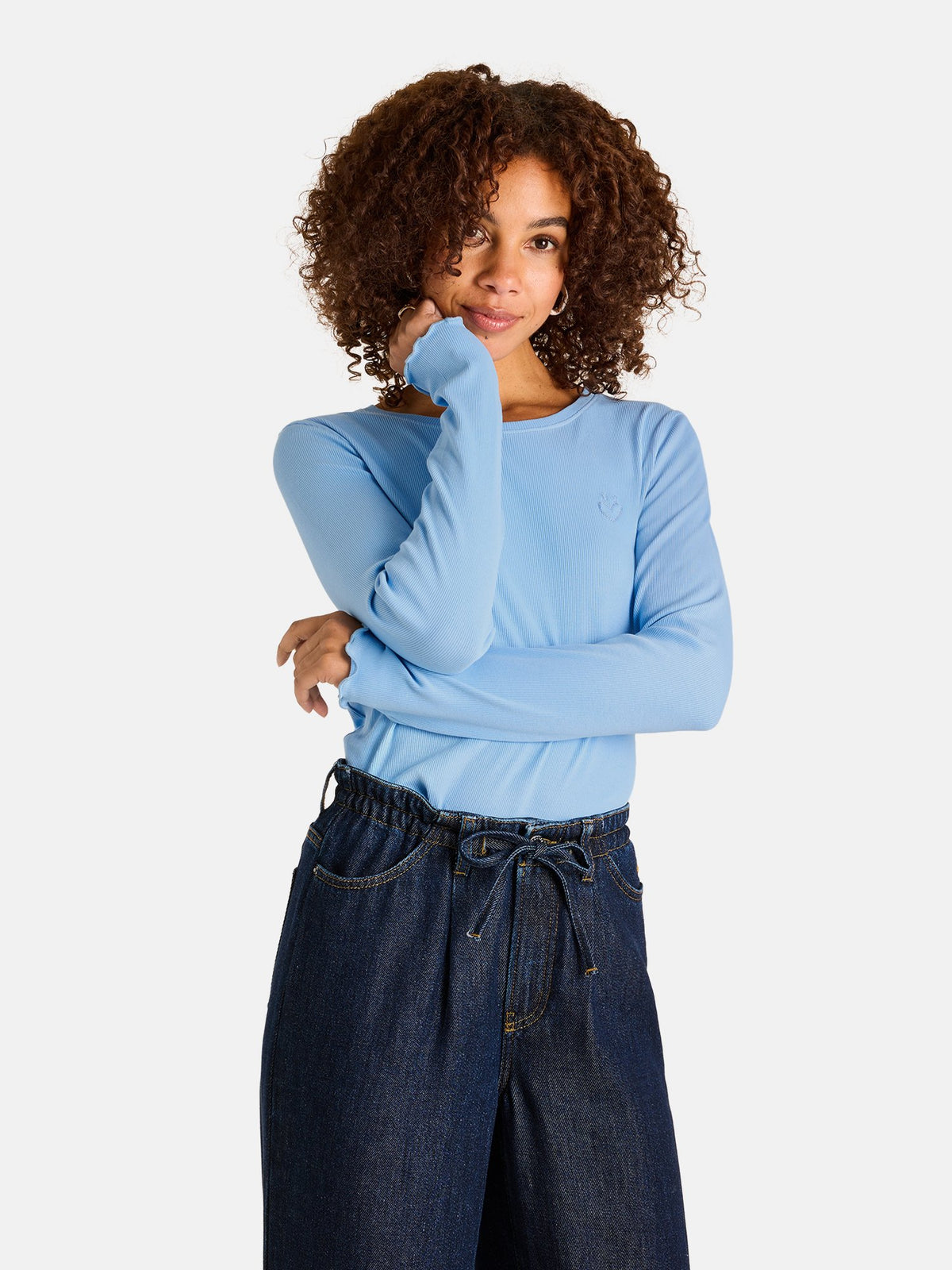 Lieblingsstück Damen T-Shirts Air Blue