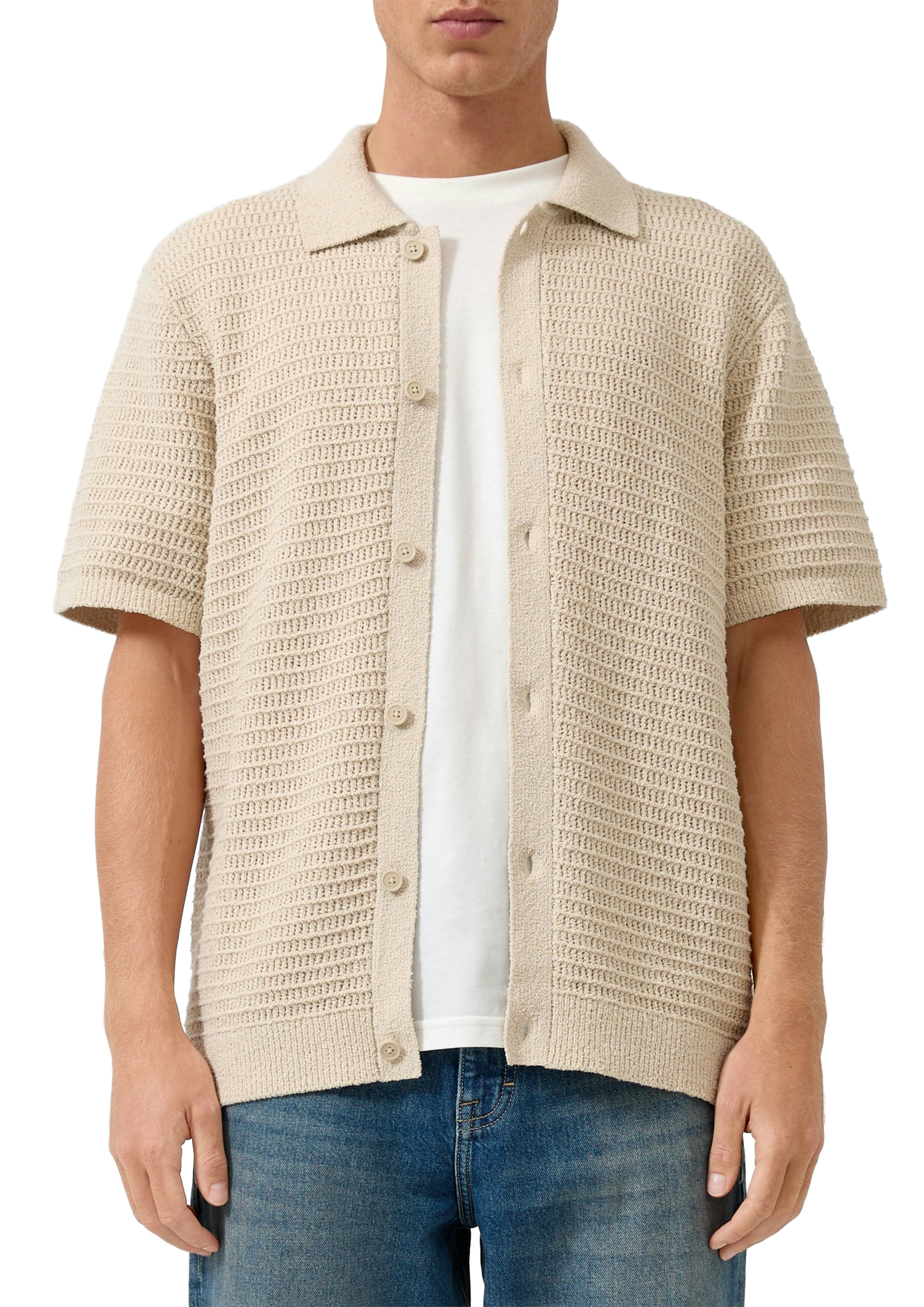 QS by S.Oliver Herren Pullover Grey/Black