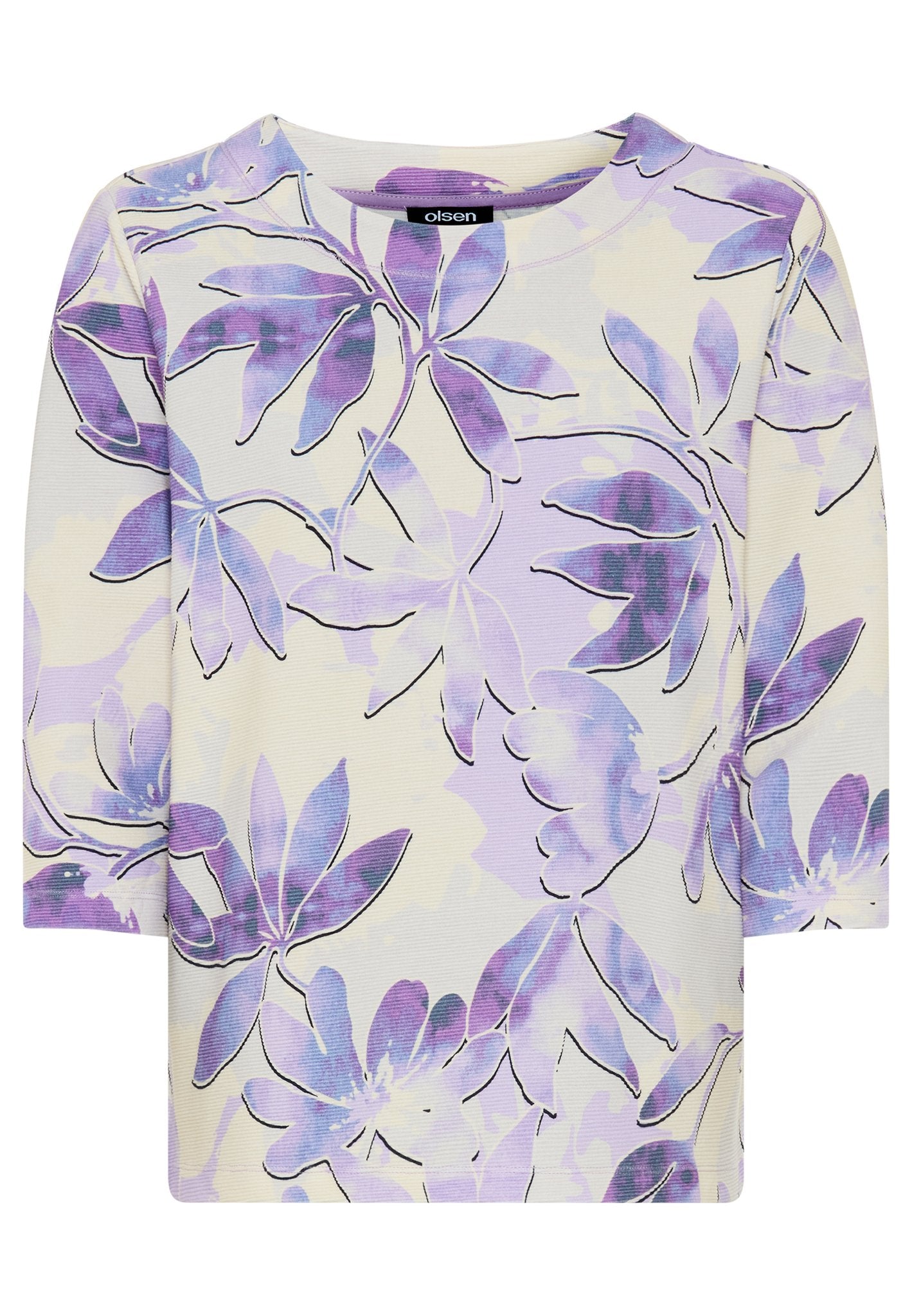 Olsen Damen Sweatshirts Purple Ro