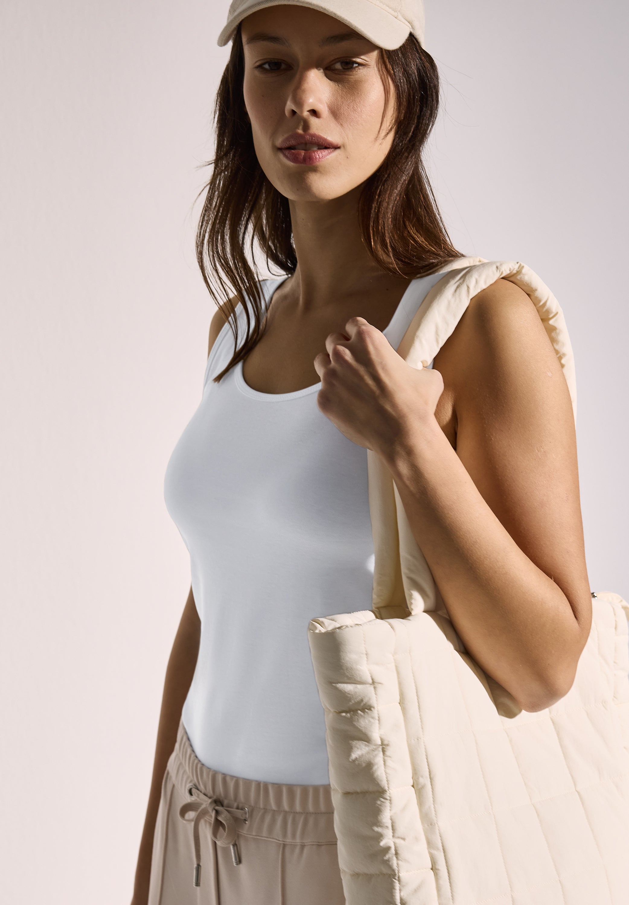 Cecil Damen T-Shirts White