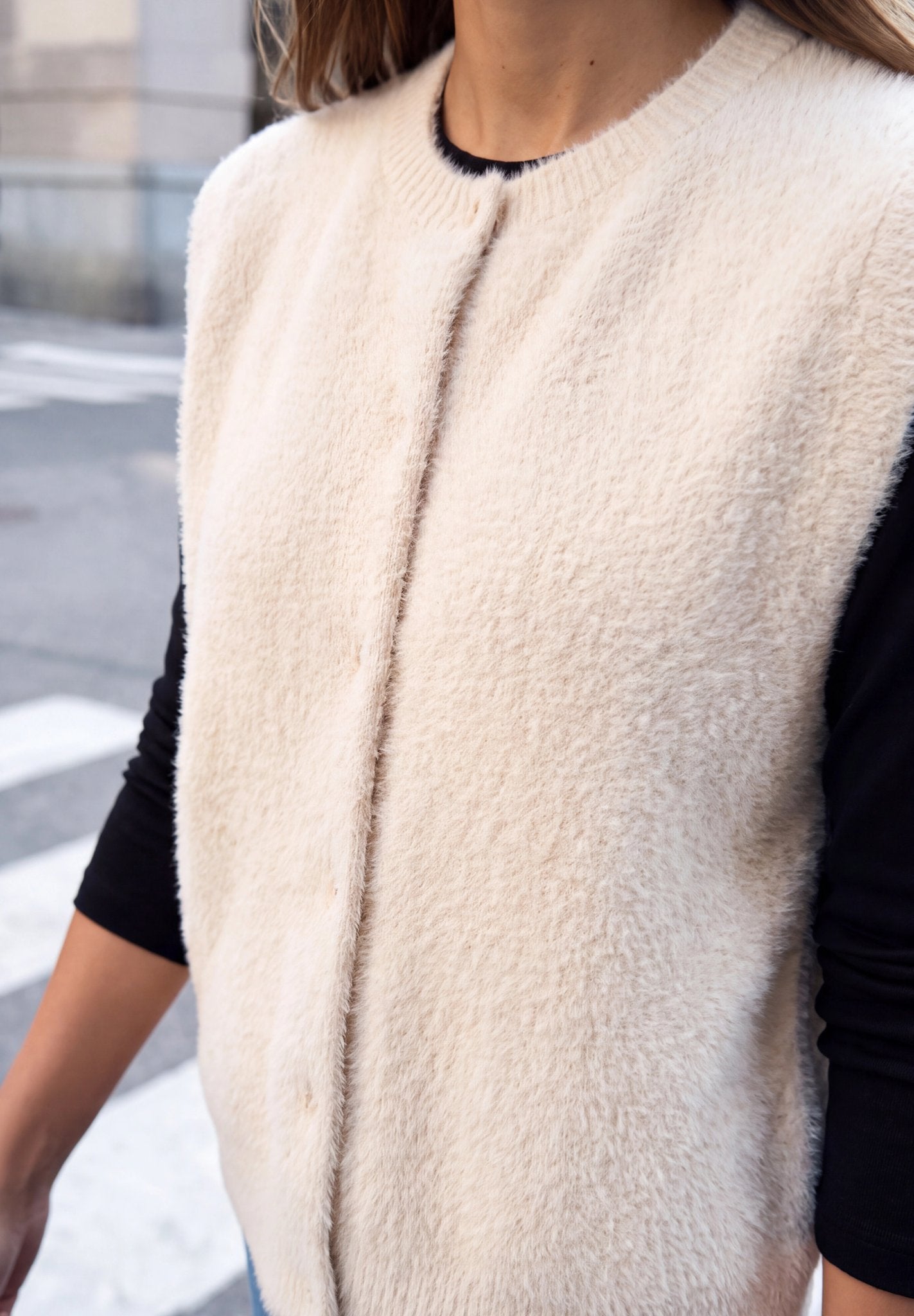 Street One Studio Damen Strickjacken Creamed S