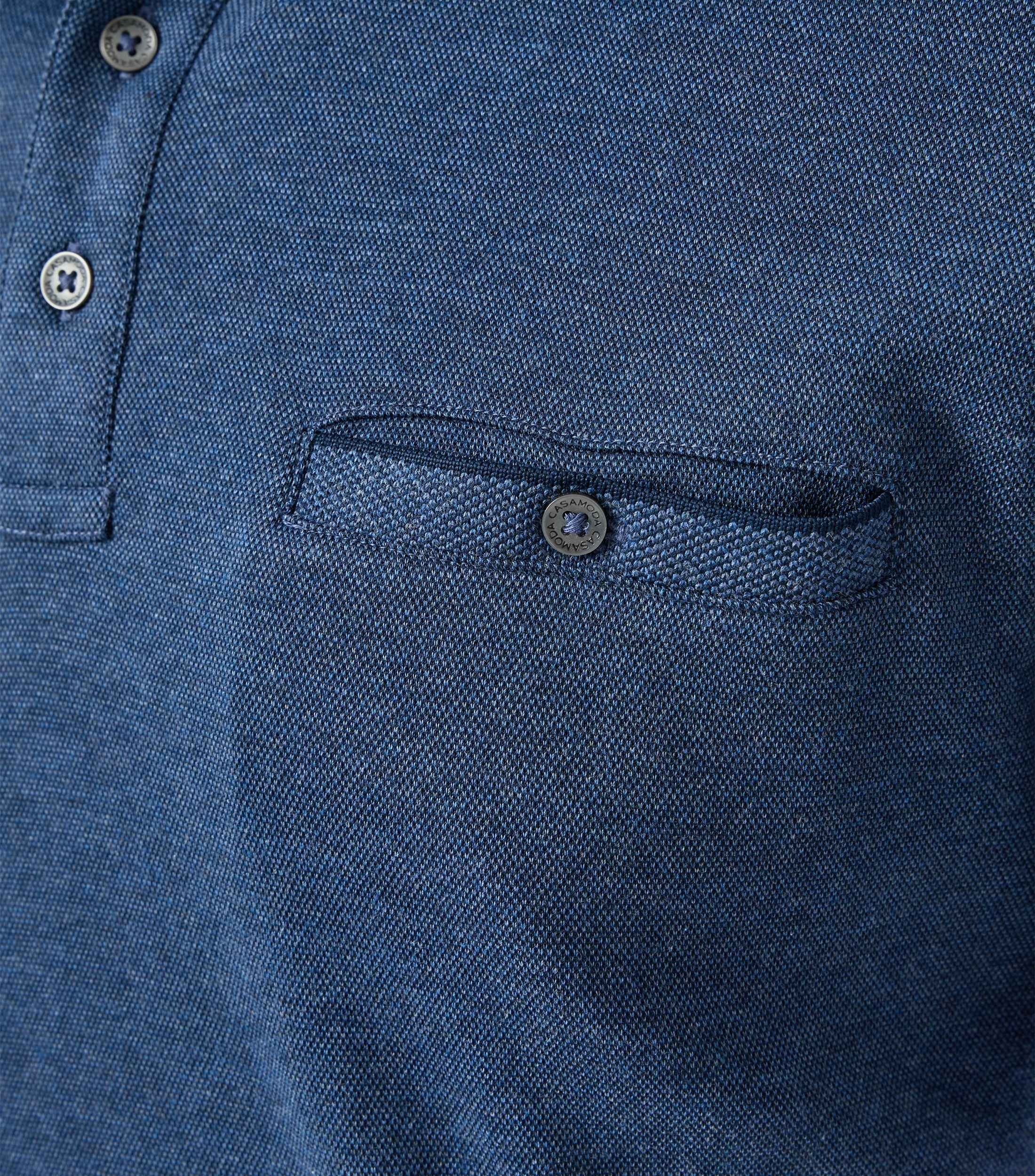 Casa Moda Herren T-Shirts kurz Blau