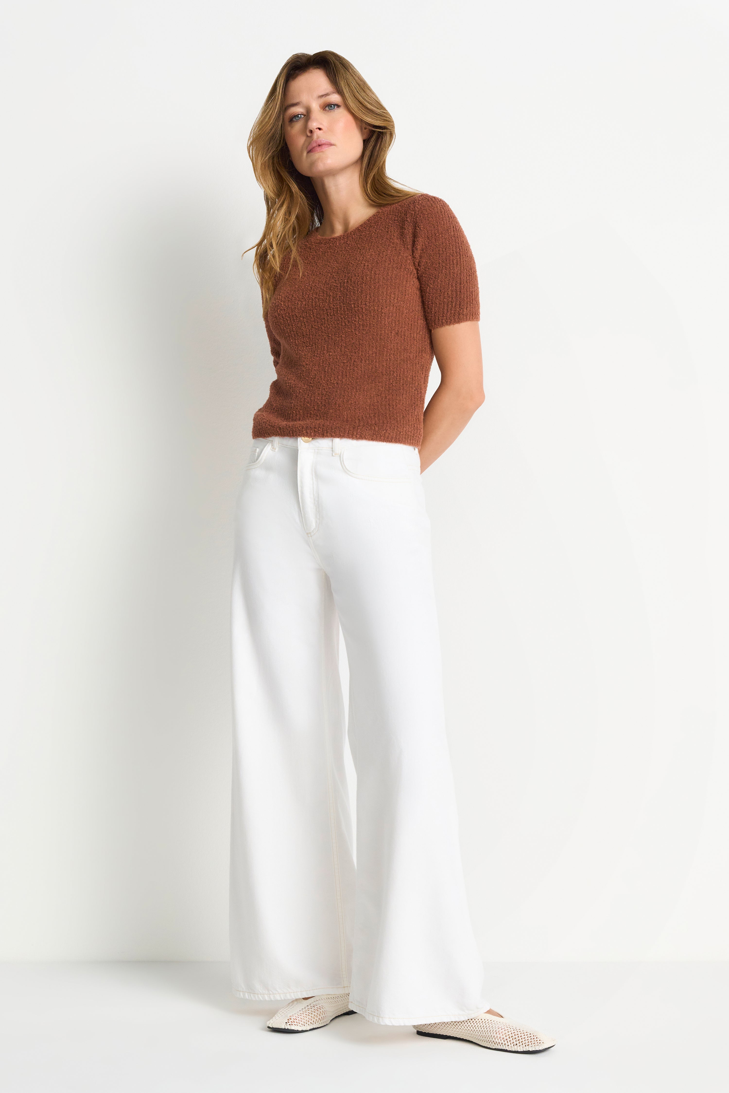 Rich & Royal Damen Pullover Coconut Bark
