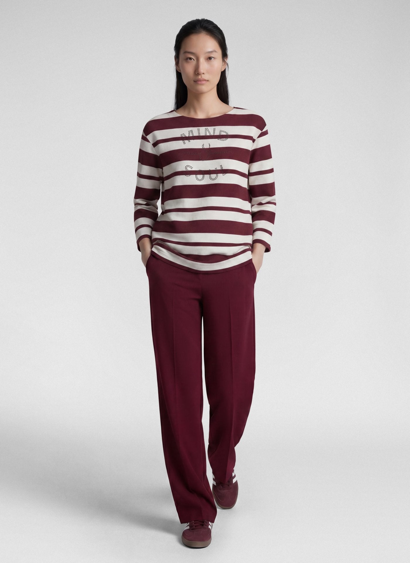Rabe Damen T-Shirts Merlot
