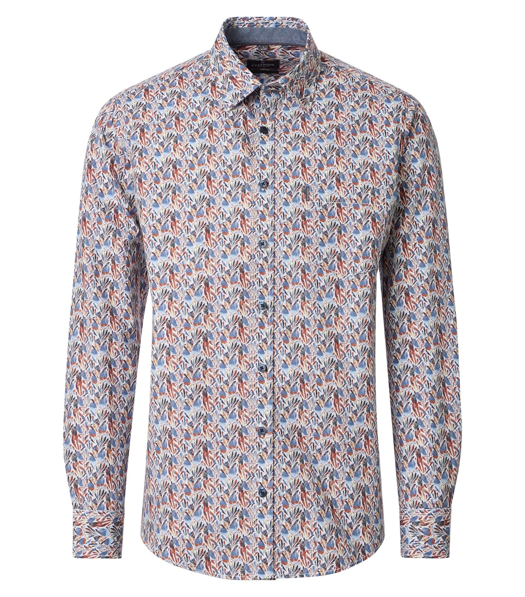 Casa Moda Herren Hemden Blau