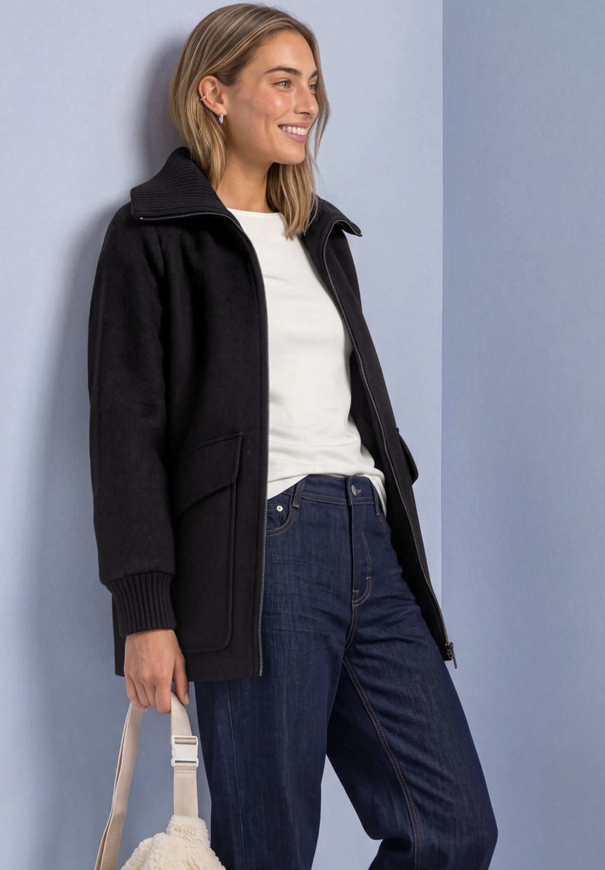 Street One Damen Mantel Black