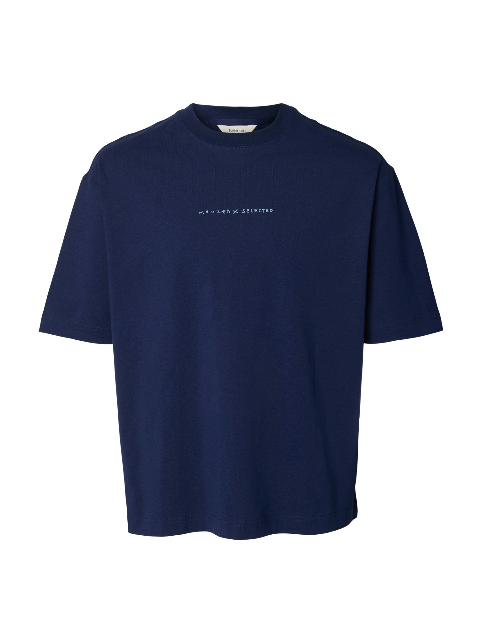 Selected homme Herren T-Shirts kurz Ocean Ca