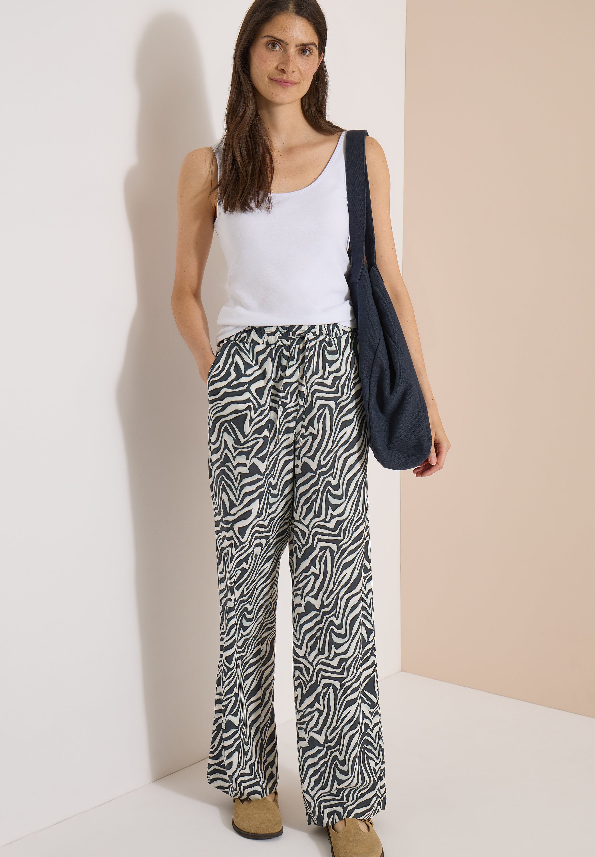 Cecil Damen Hosen Palm Bree