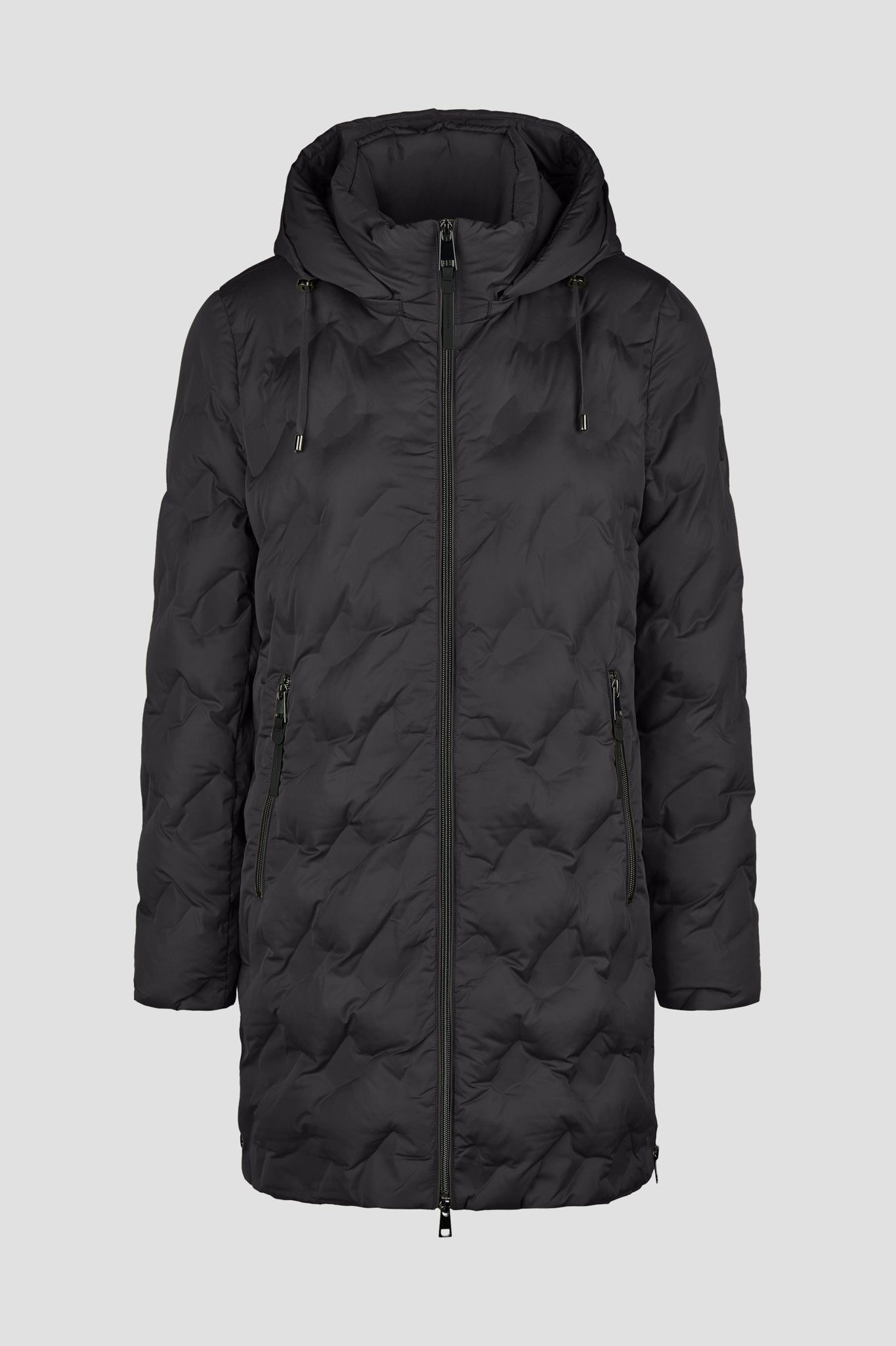 Lebek Damen Mantel Black
