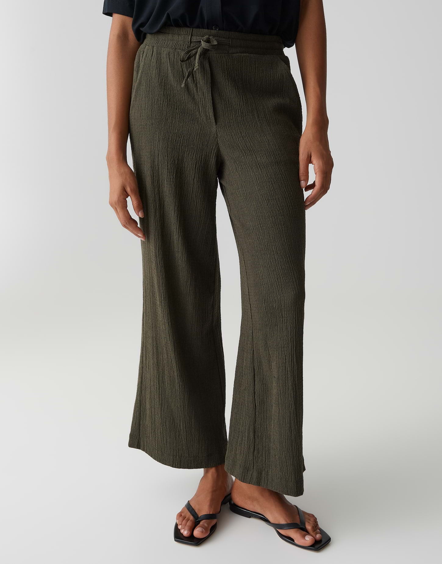 Opus Damen Hosen Deep Green
