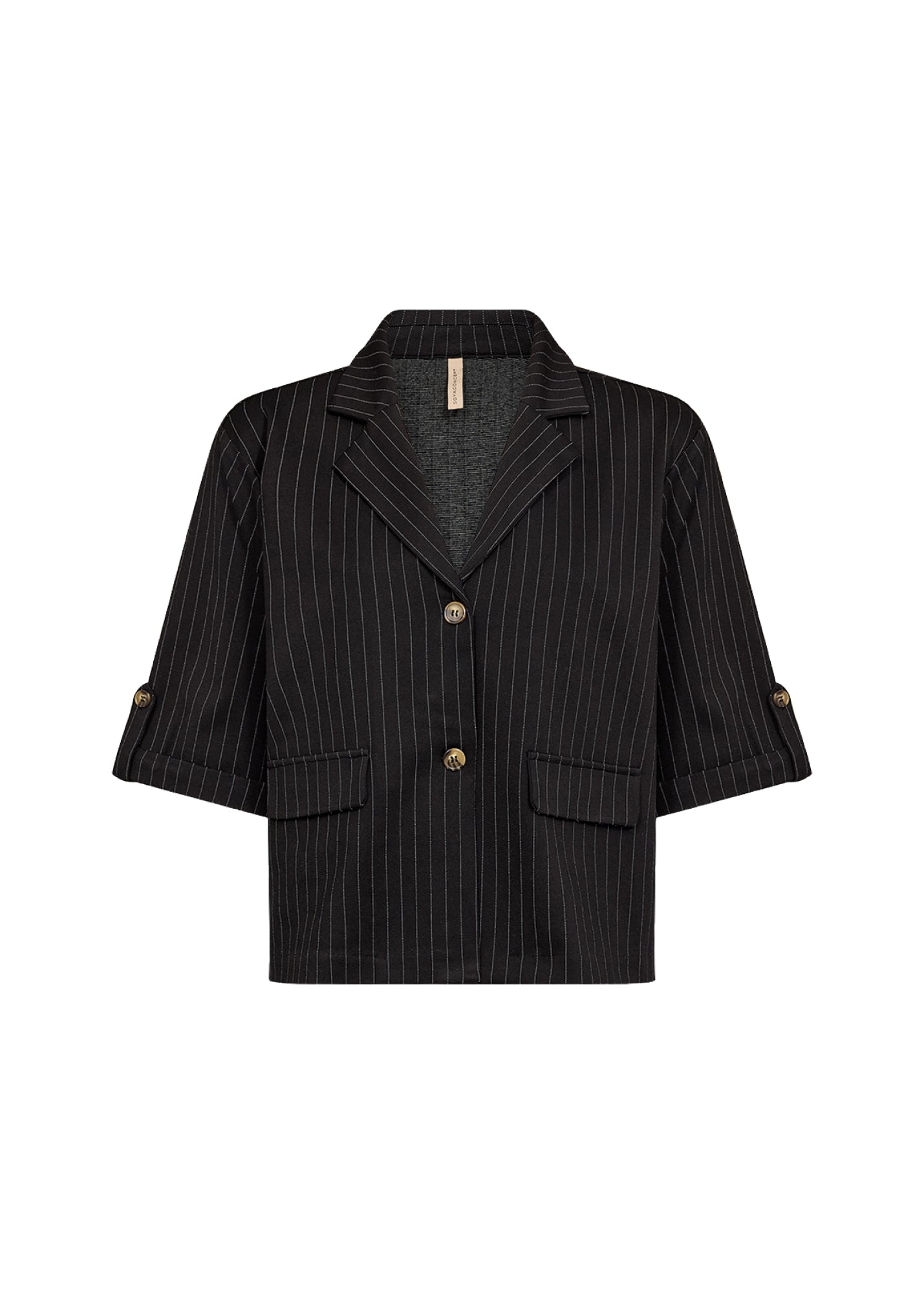 Soya Concept Damen Jacken Black Combi
