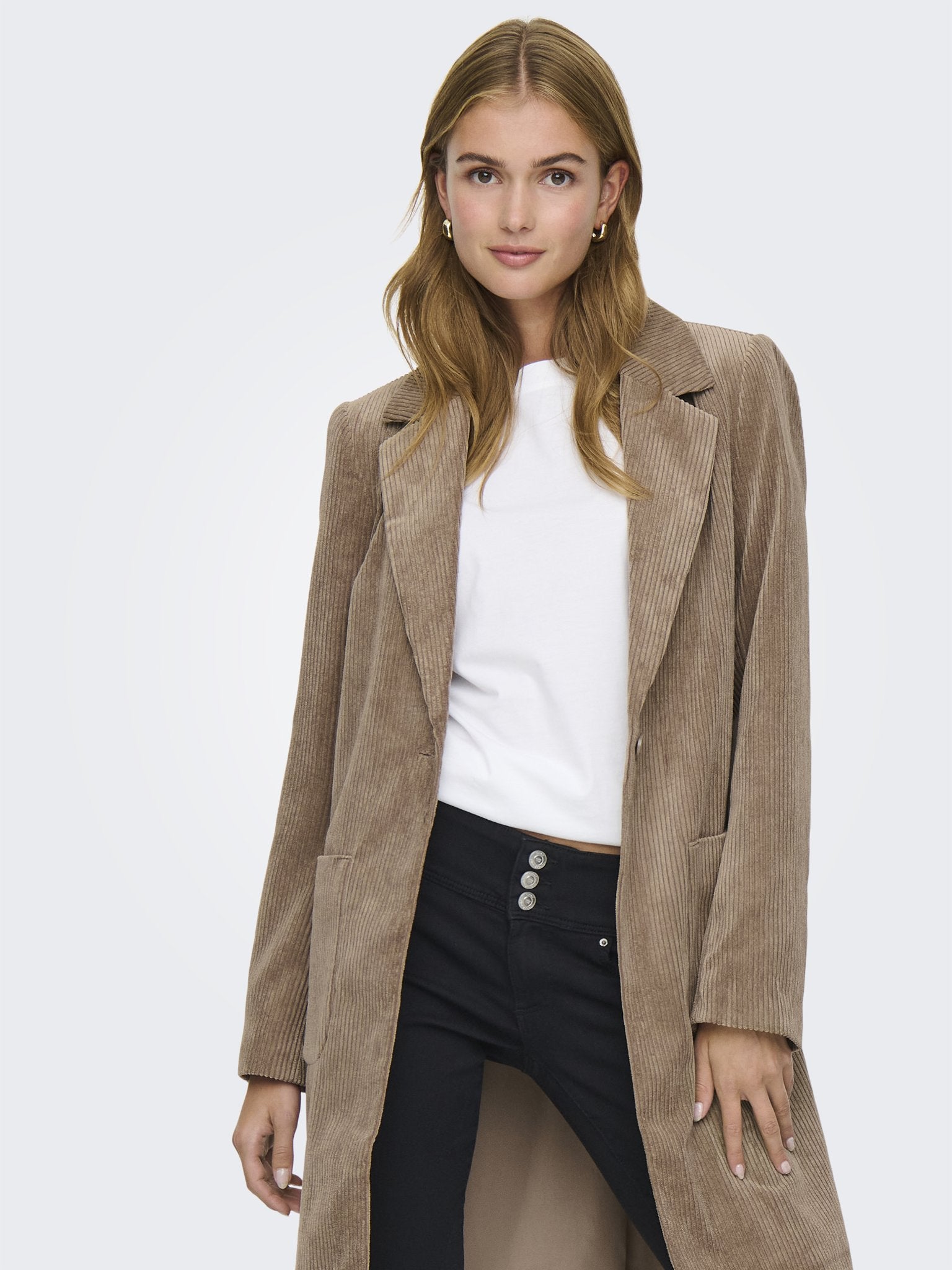 only Damen Mantel Fossil