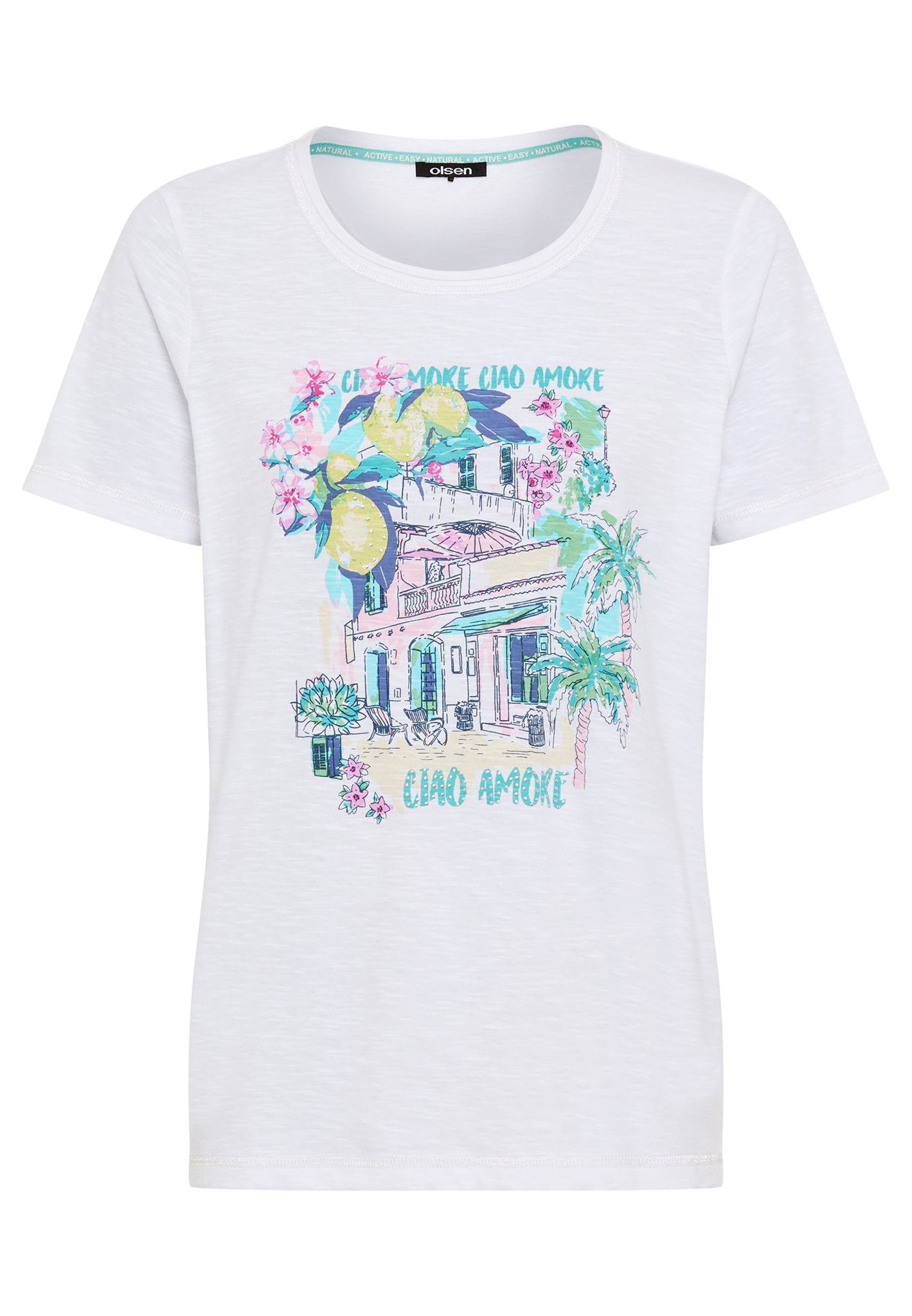Olsen Damen T-Shirts White
