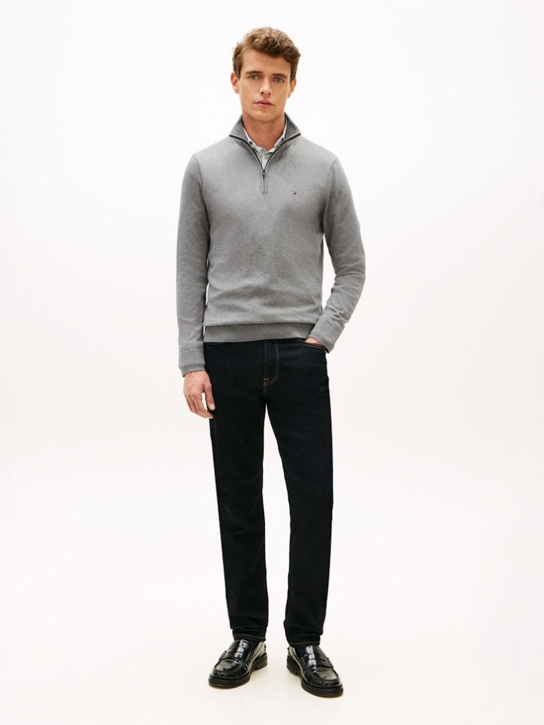 Tommy Hilfiger Herren Pullover P Grey