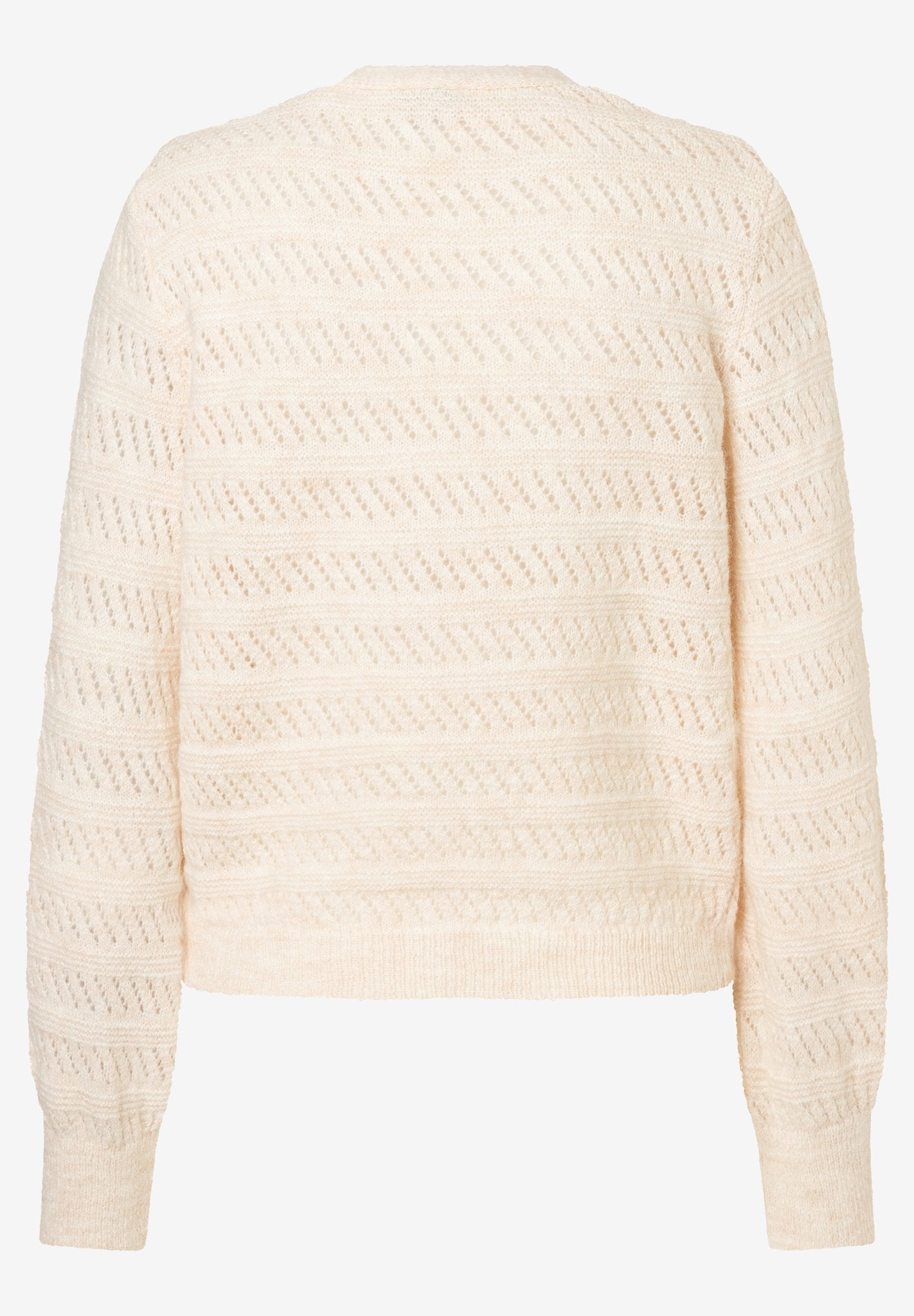 More & More Damen Strickjacken Powder Cre