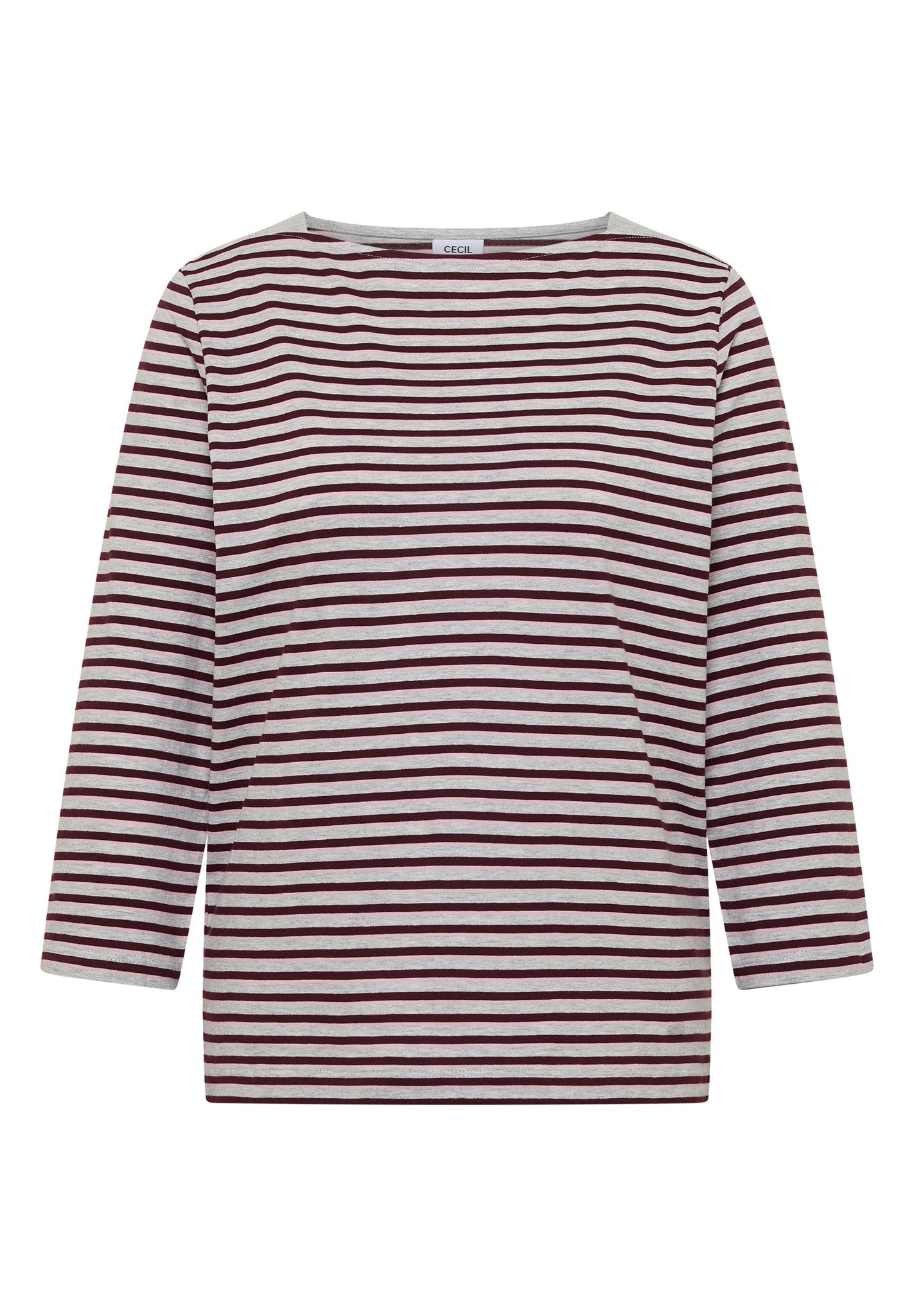 Cecil Damen T-Shirts Light Gre