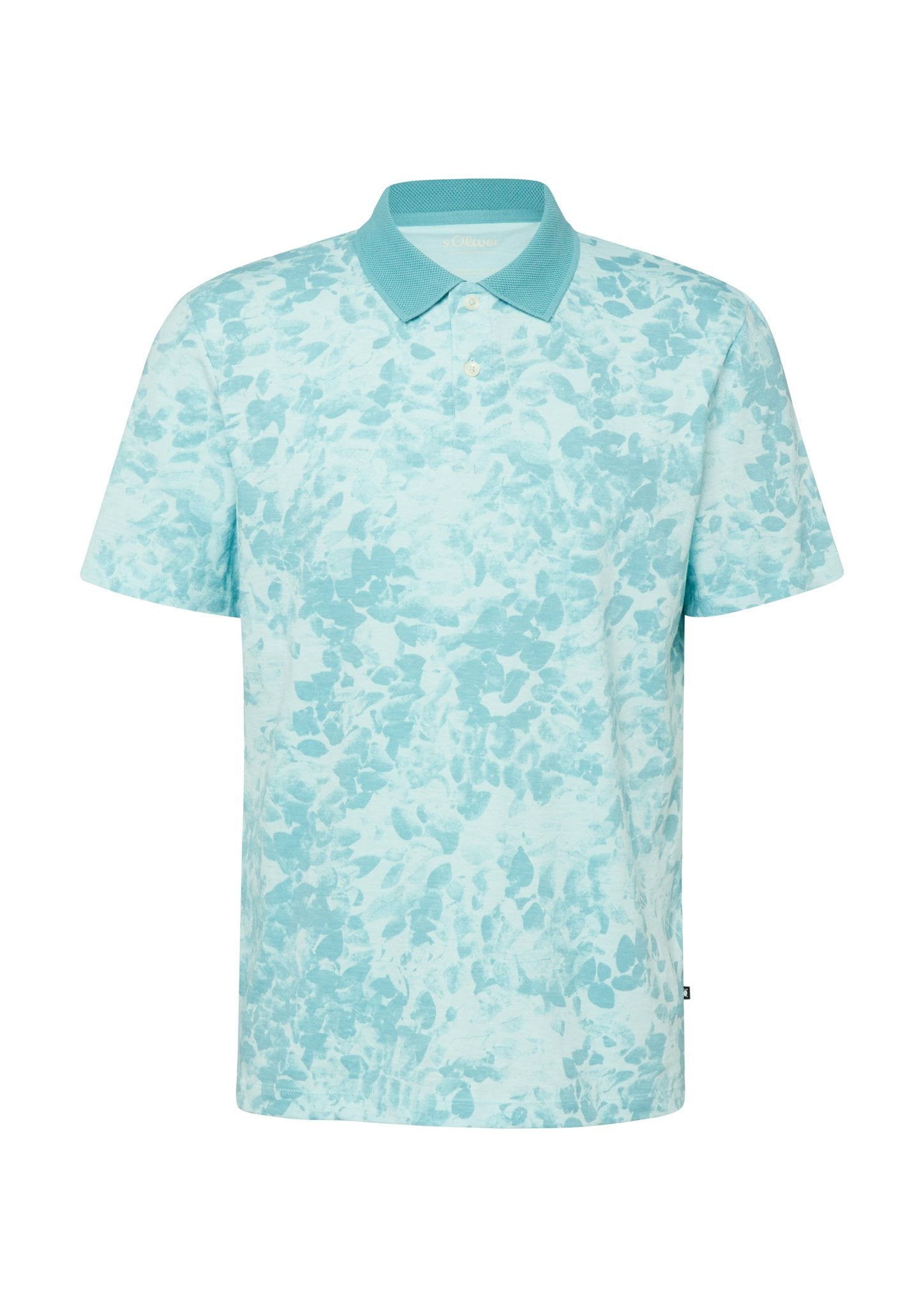 S. Oliver red Herren Polo-Shirts Blue Green