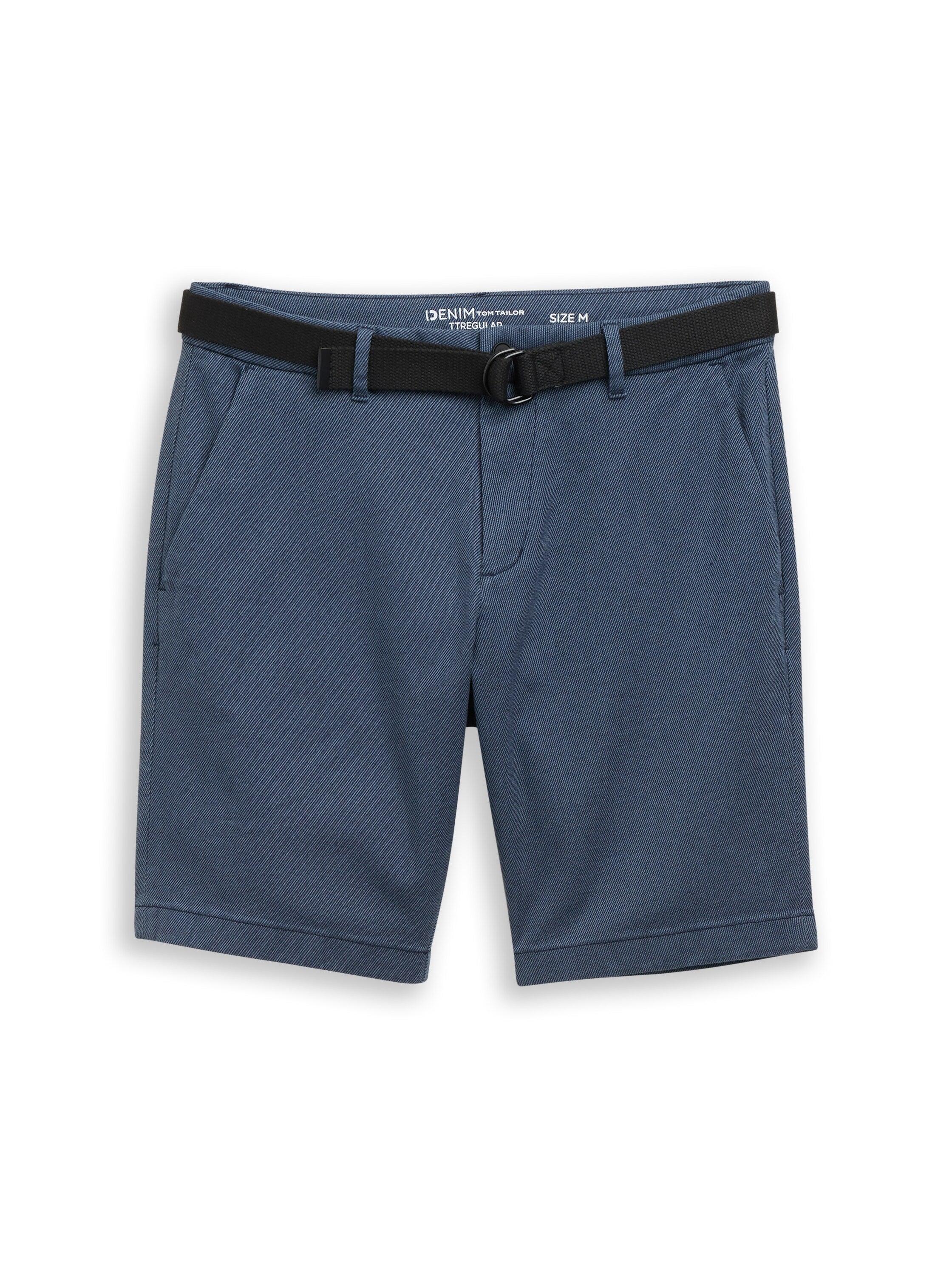 Tom Tailor denim Herren Shorts Navy Tonal Twil