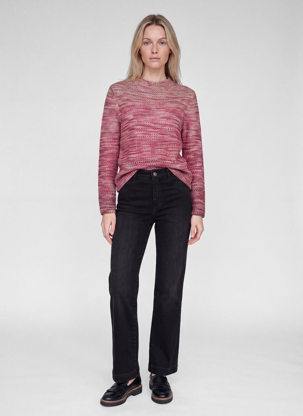 Rabe Damen Pullover Malve