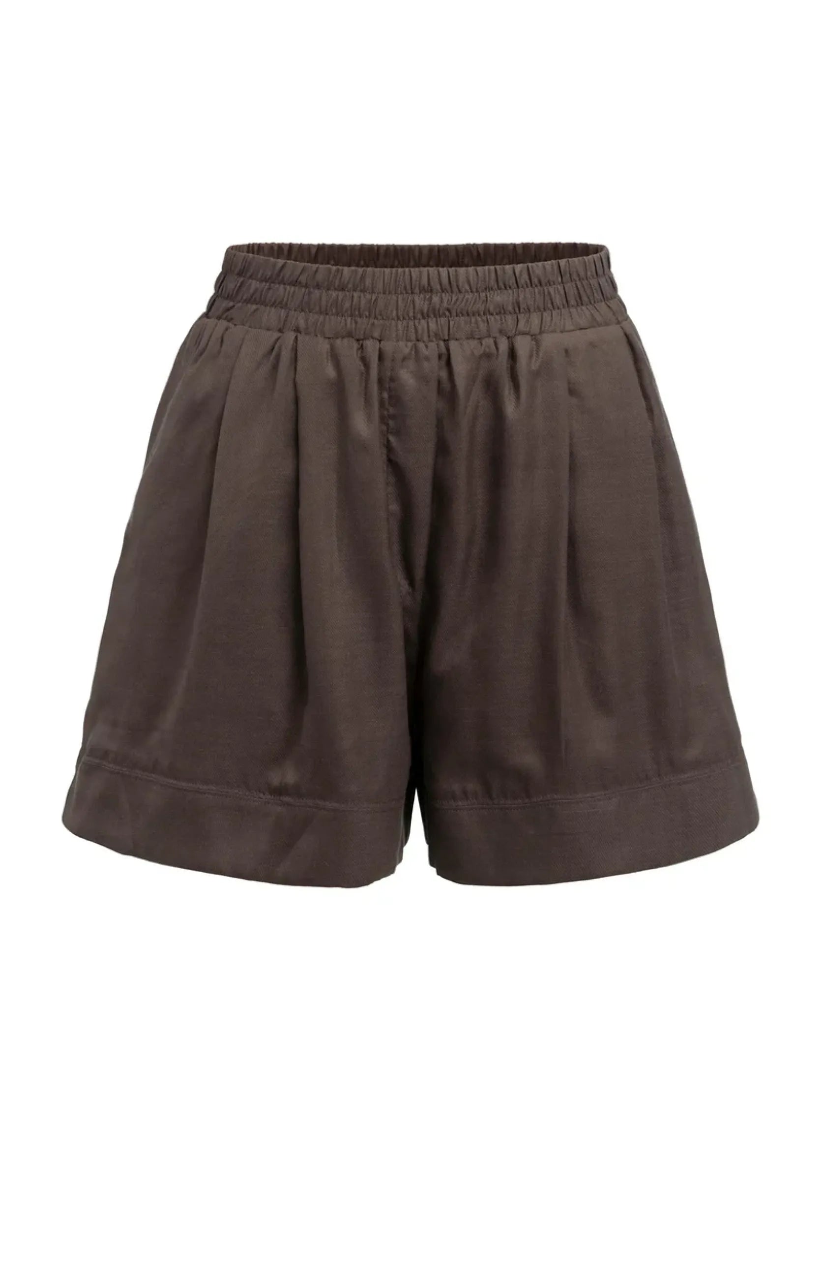 Shorts mit hohem elastischem Bund